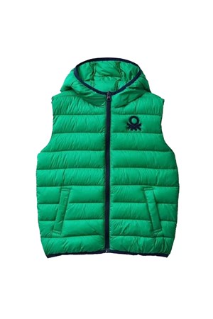 Benetton Çocuk Yelek 2TWDCJ007-R Yeşil