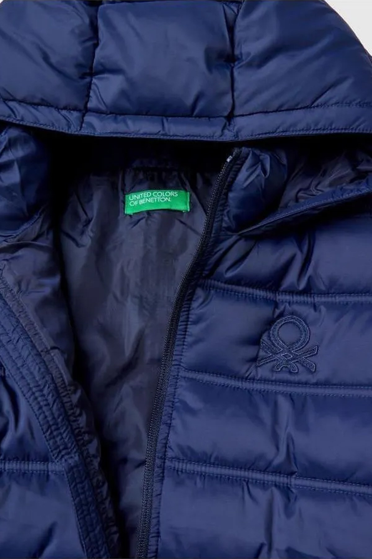 Benetton Çocuk Mont 2WU0CN016 Lacivert