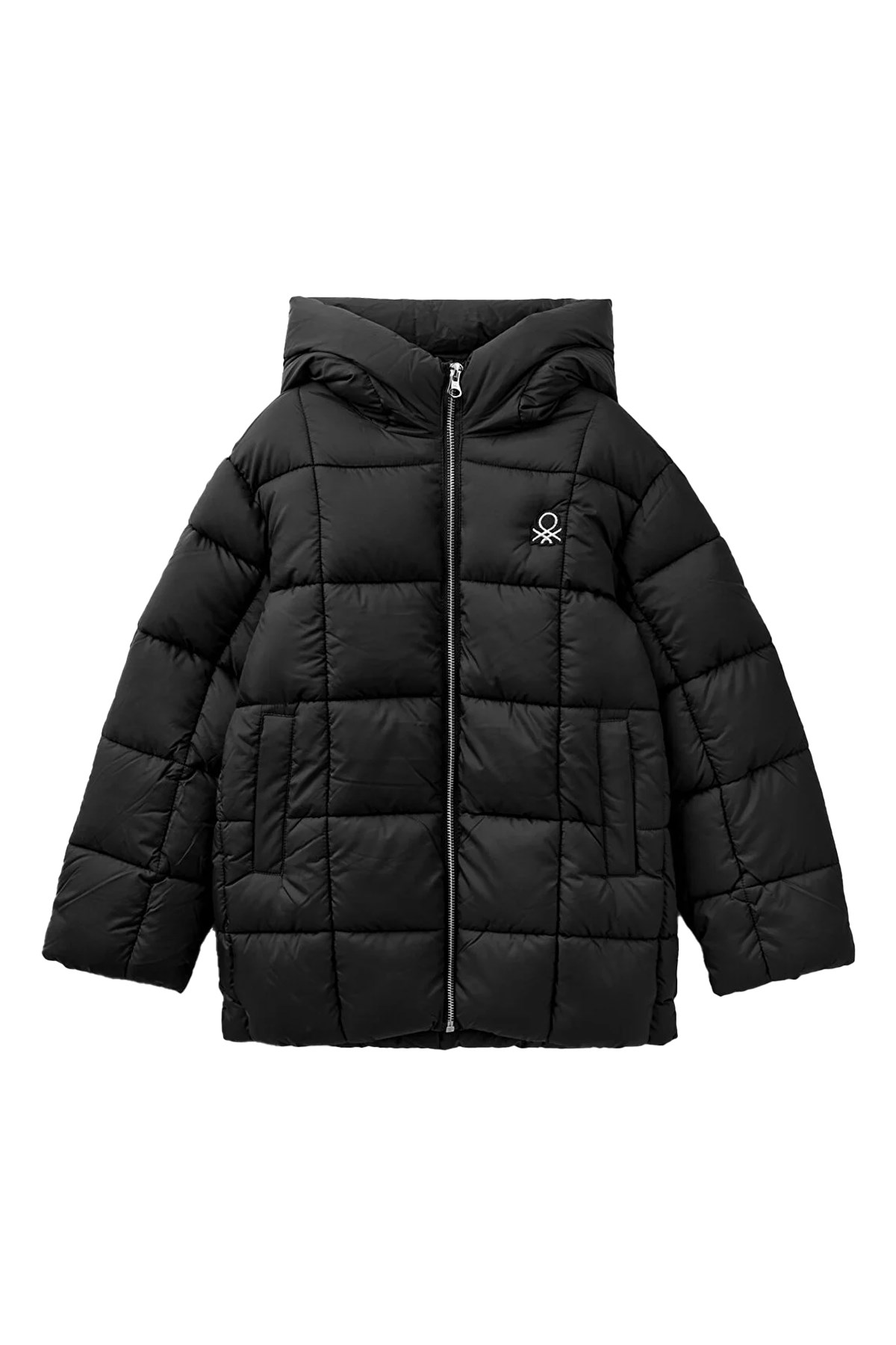 Benetton Çocuk Mont 2WU0CN02J Siyah