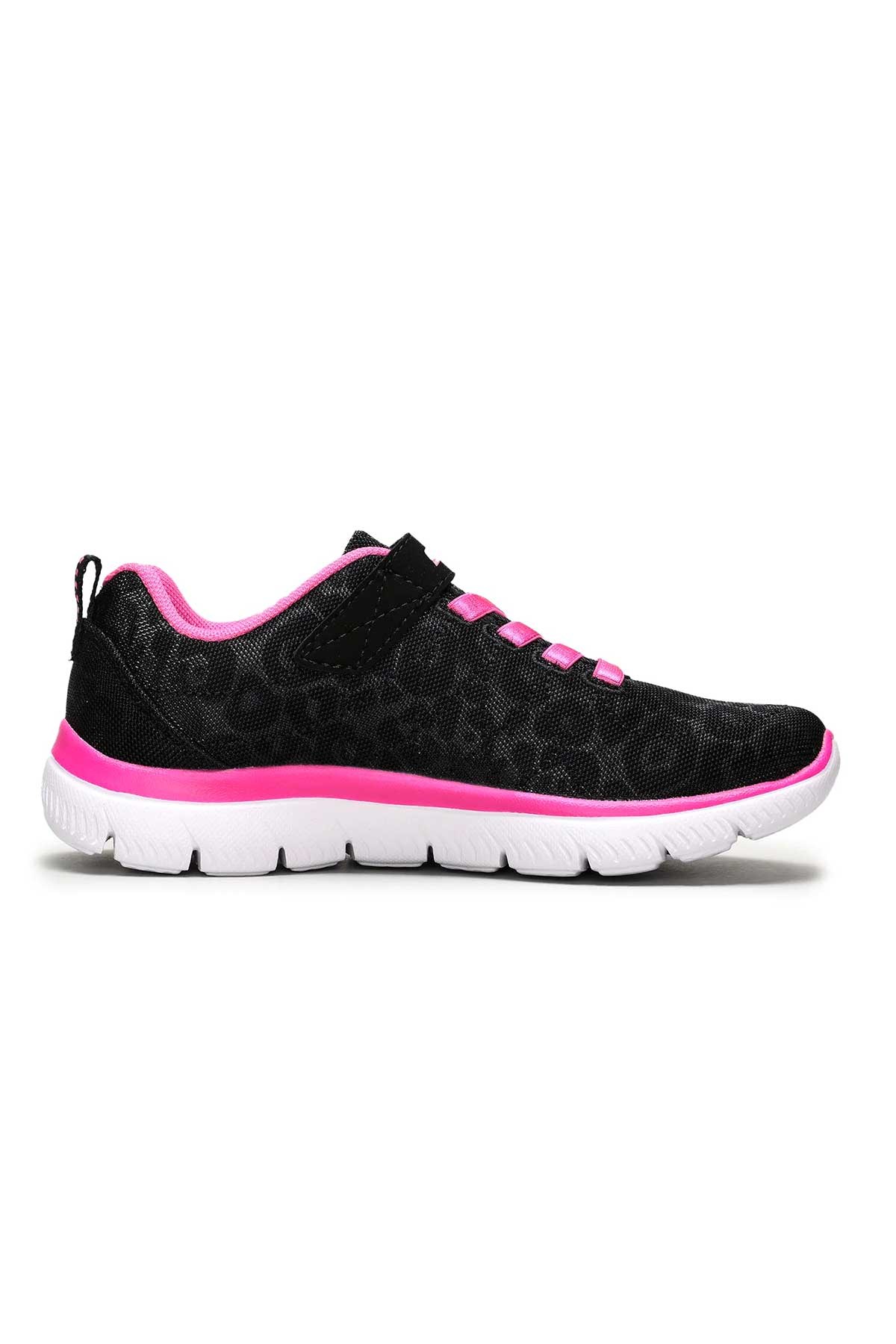 Skechers Summits-Worth Wild Çocuk Spor Ayakkabı 302072L BKNP Siyah