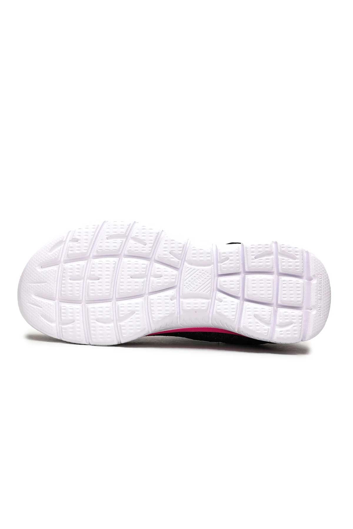 Skechers Summits-Worth Wild Çocuk Spor Ayakkabı 302072L BKNP Siyah