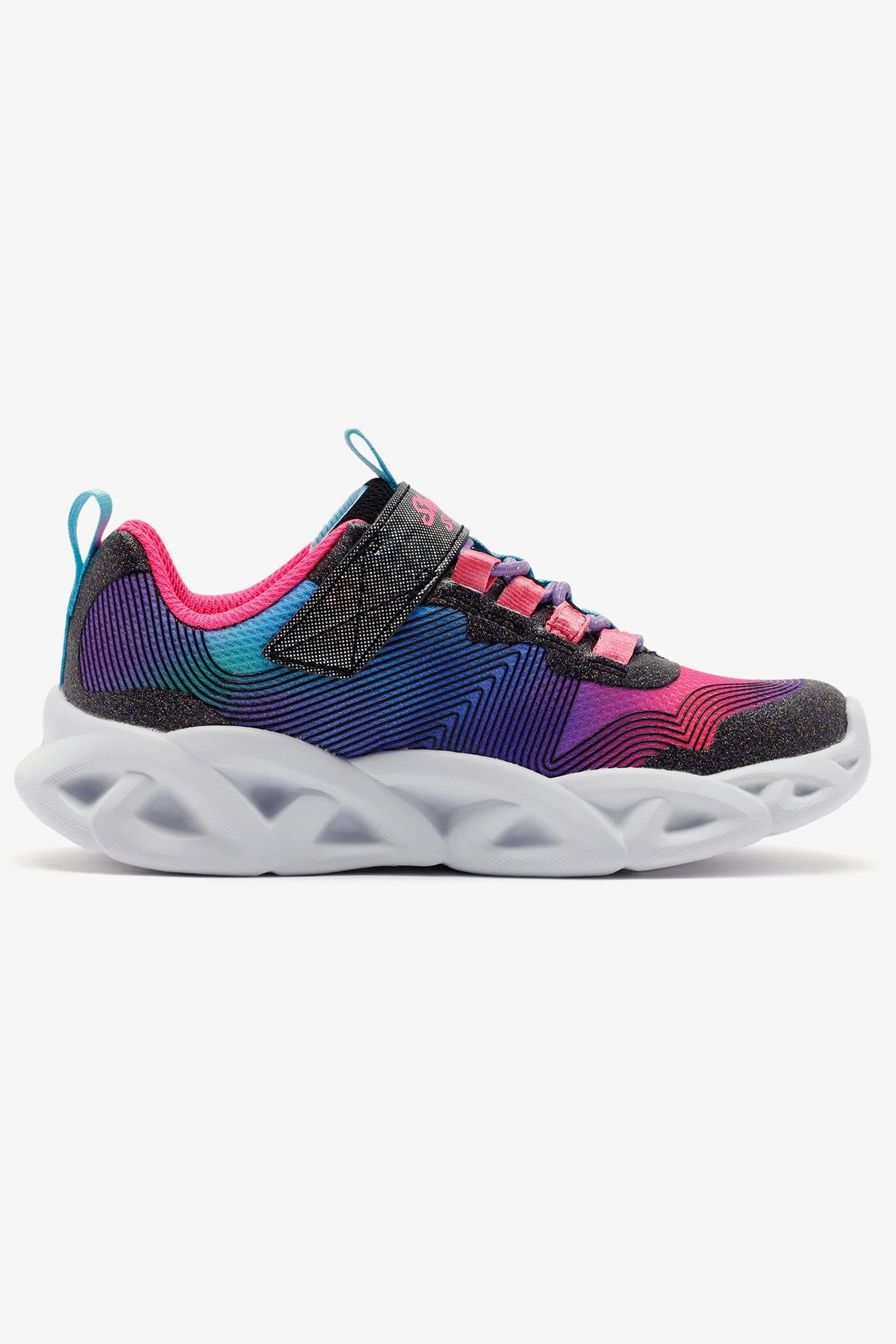 Skechers Twisty Brights Kız Çocuk Spor Ayakkabı 302339L BKM Siyah