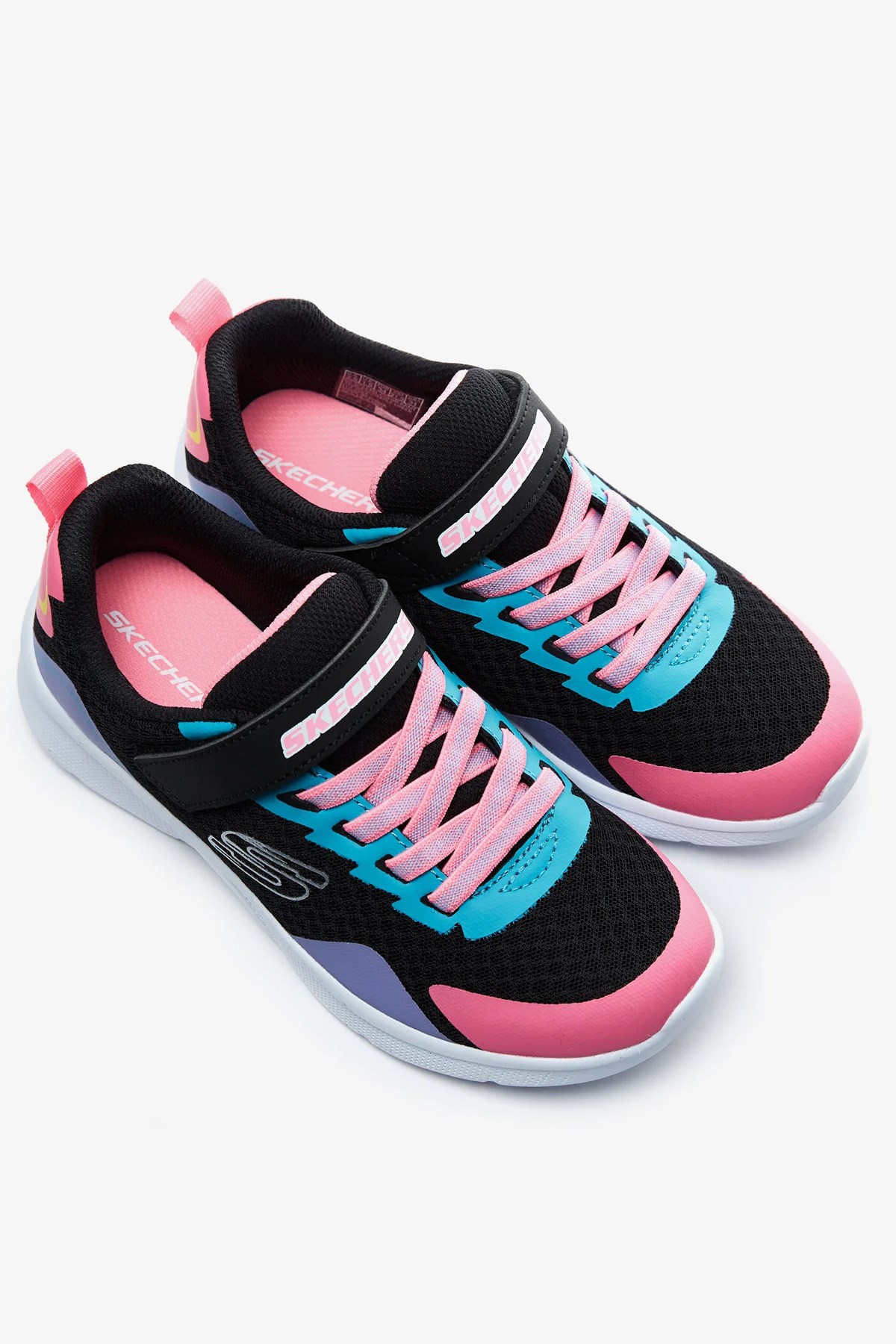 Skechers Microspec Çocuk Spor Ayakkabı 302348L BKMT Siyah