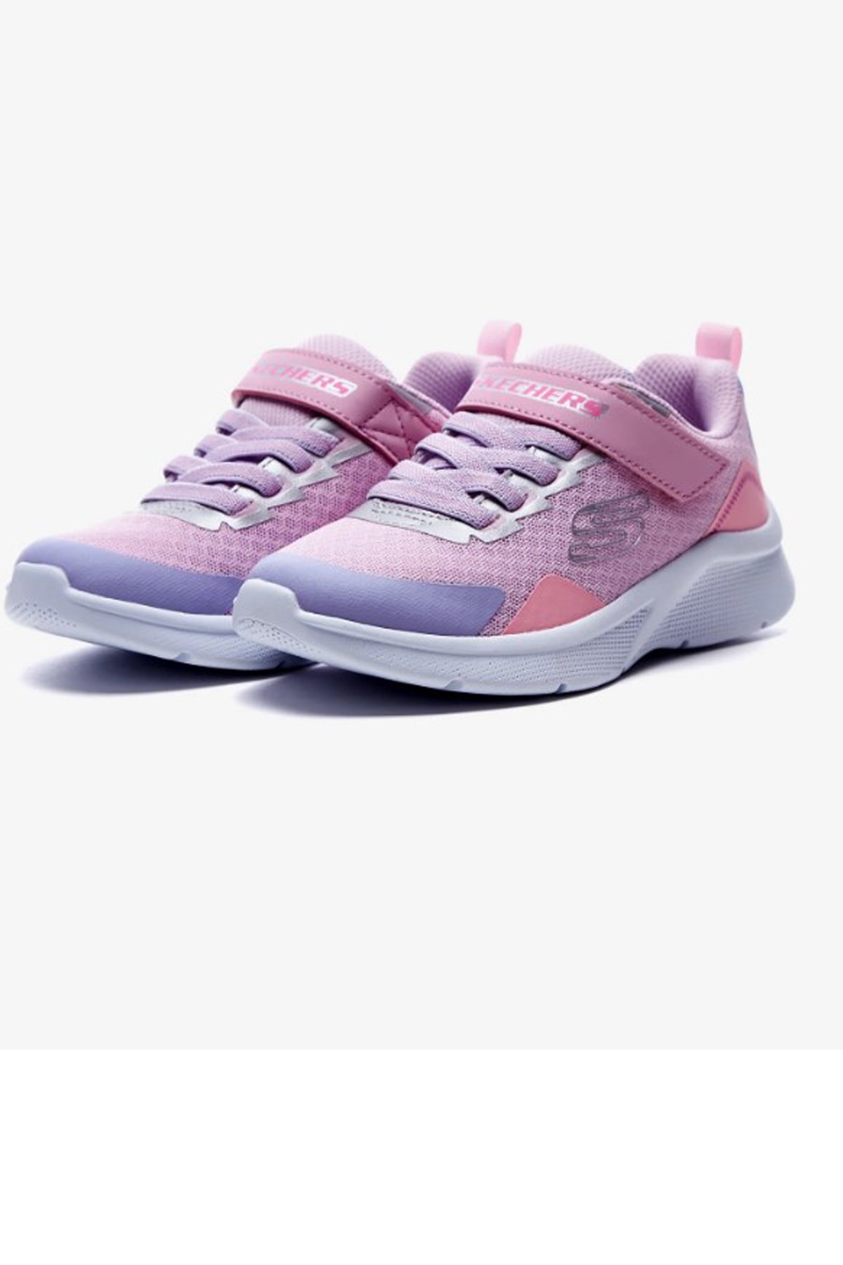 Skechers Microspec-Bright Retros Çocuk Spor Ayakkabı 302348L PKMT Pembe