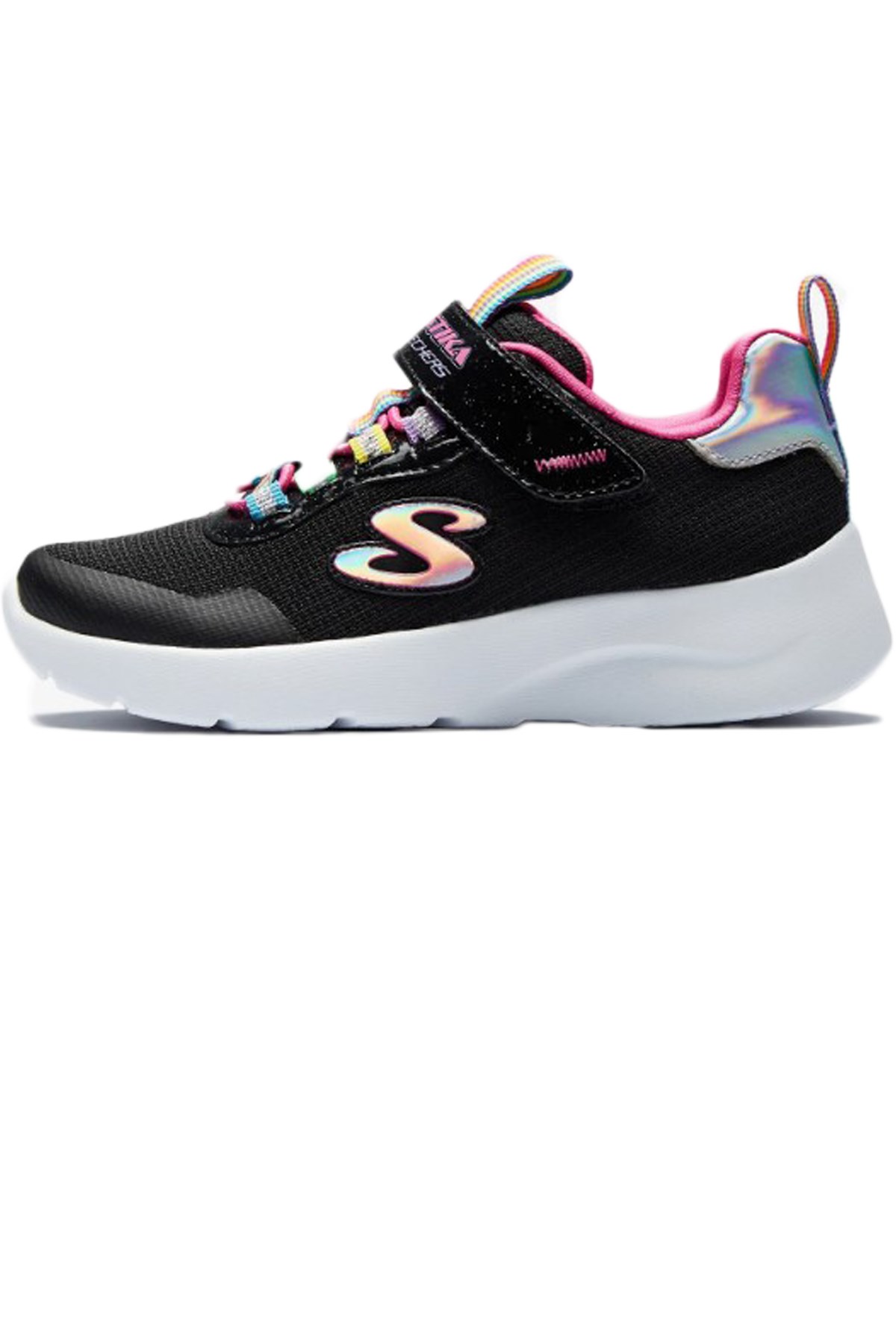 Skechers Dynamight 2.0-Rockin Rainbow Çocuk Spor Ayakkabı 302464L BKMT Siyah
