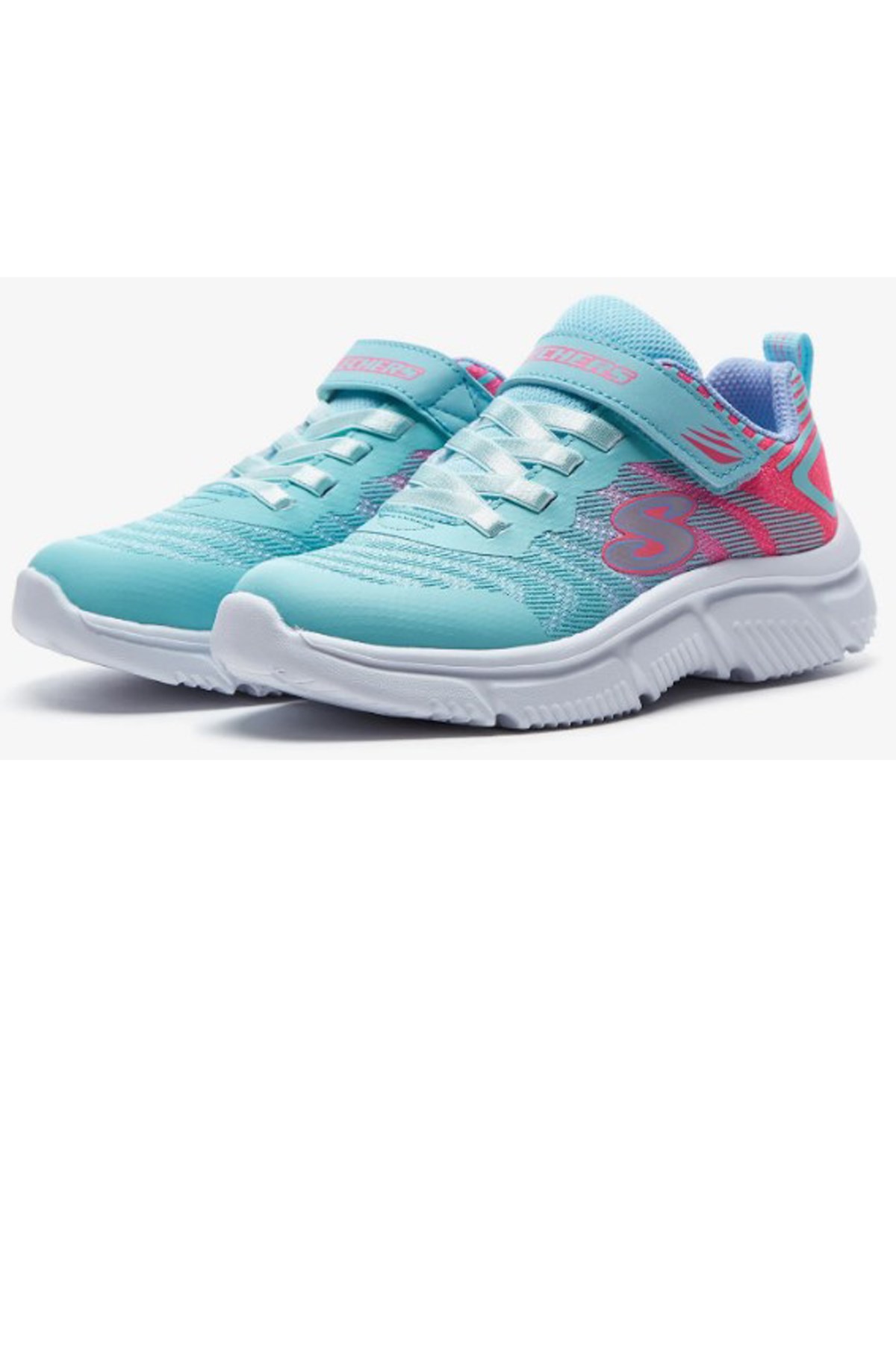 Skechers Go Run 650-Fierce Flash Çocuk Spor Ayakkabı 302478L AQPK Mavi