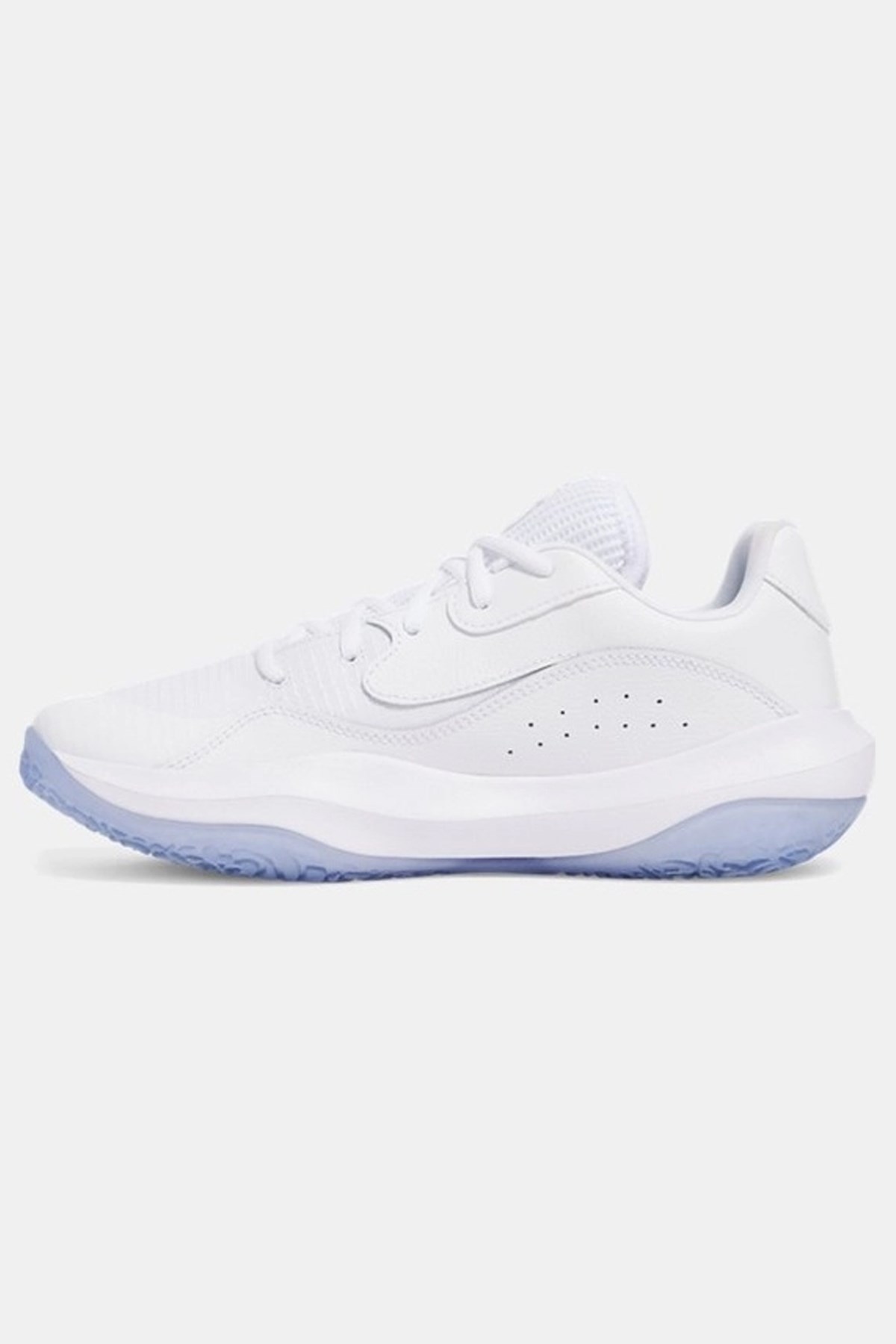 Under Armour Ua Lockdown 7 Low Erkek Basketbol Ayakkabısı 3027646-102 Beyaz