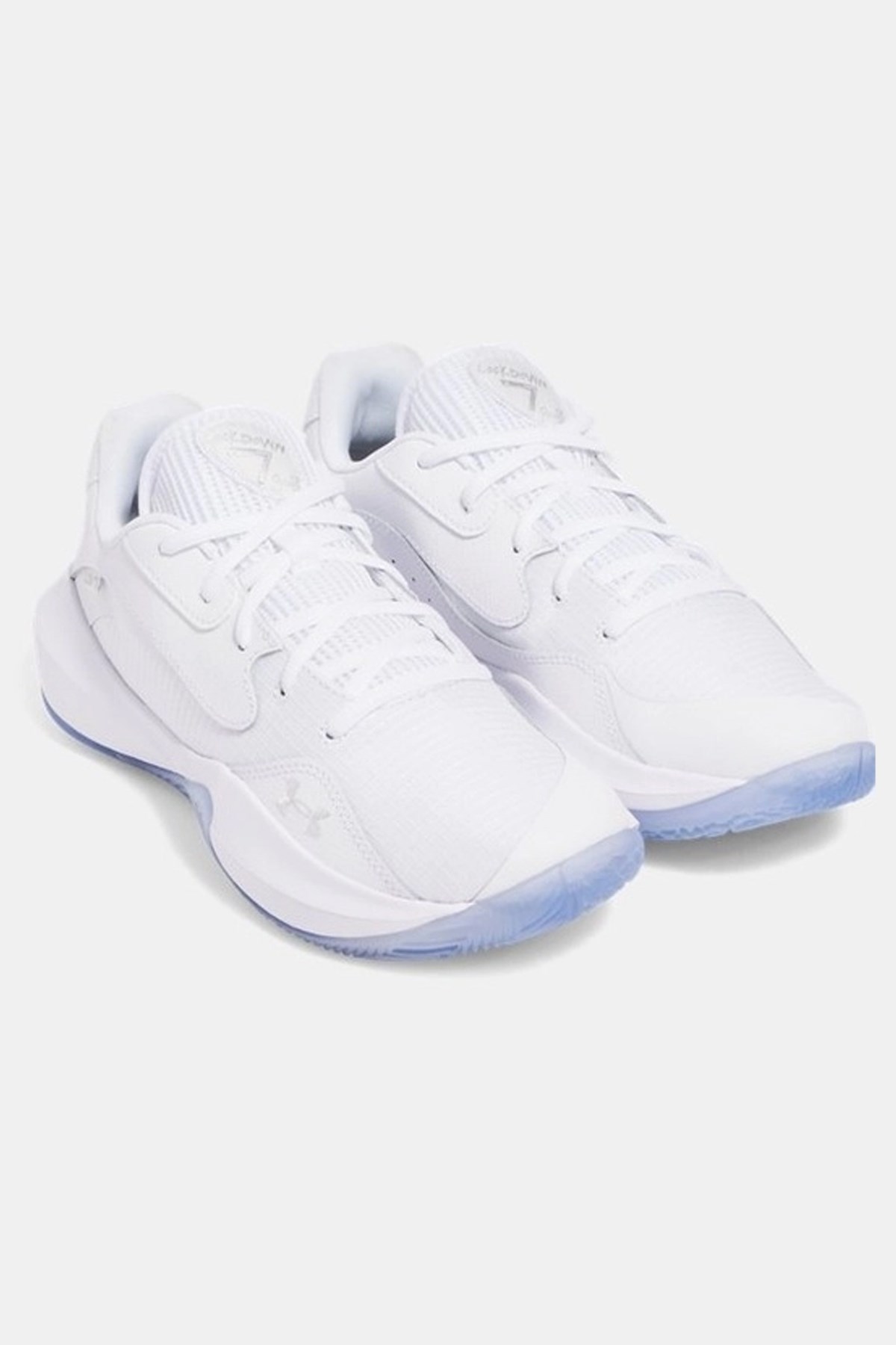 Under Armour Ua Lockdown 7 Low Erkek Basketbol Ayakkabısı 3027646-102 Beyaz