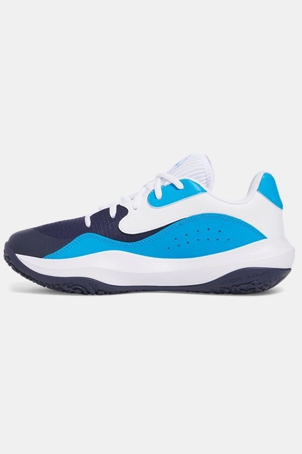 Under Armour Ua Lockdown 7 Low Erkek Basketbol Ayakkabısı 3027646-410 Lacivert