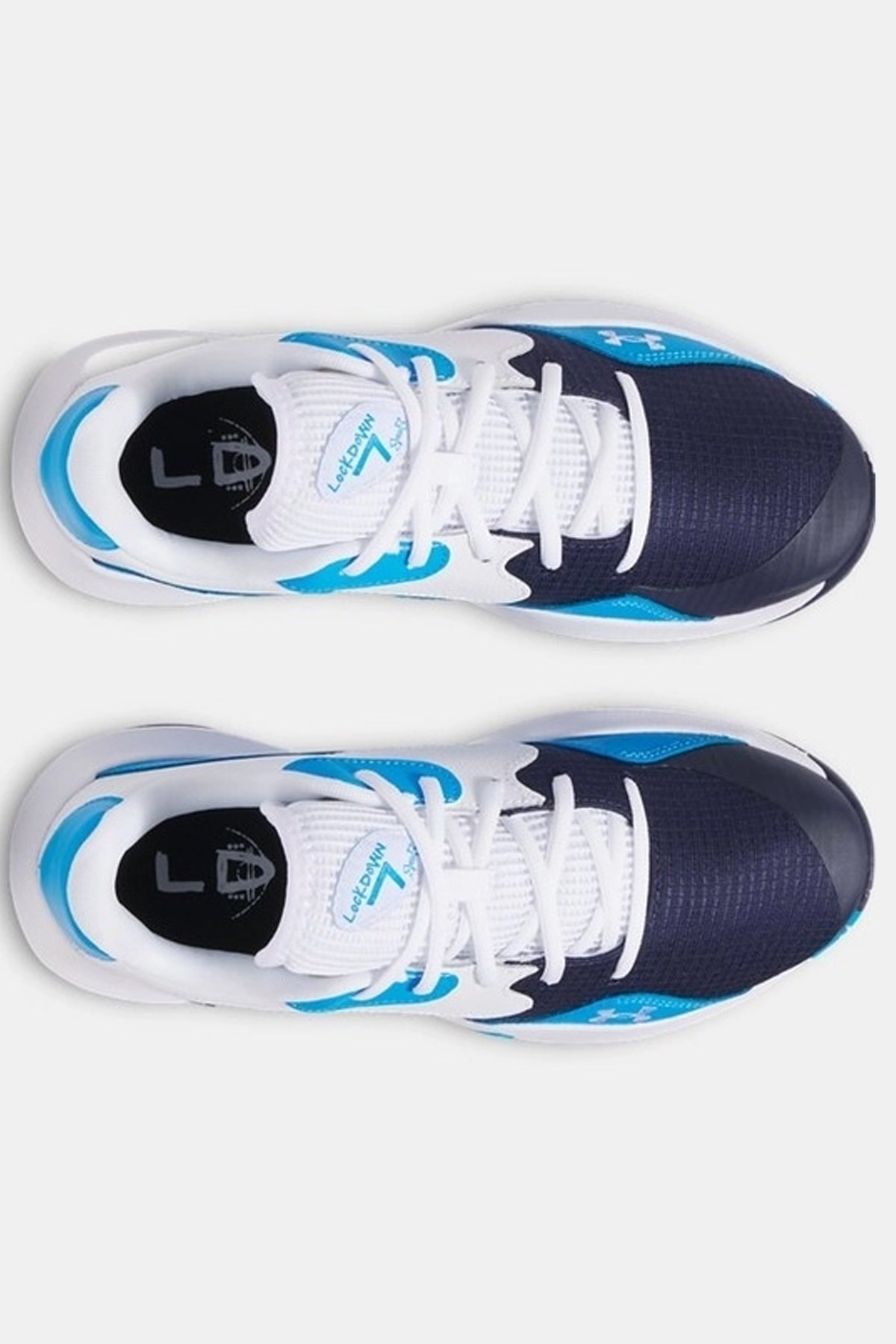 Under Armour Ua Lockdown 7 Low Erkek Basketbol Ayakkabısı 3027646-410 Lacivert