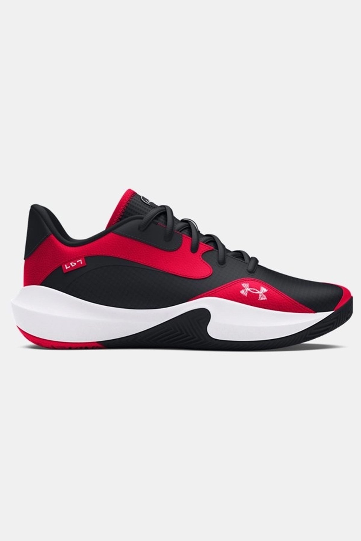 Under Armour Ua Lockdown 7 Low Erkek Basketbol Ayakkabısı 3027646-600 Kırmızı