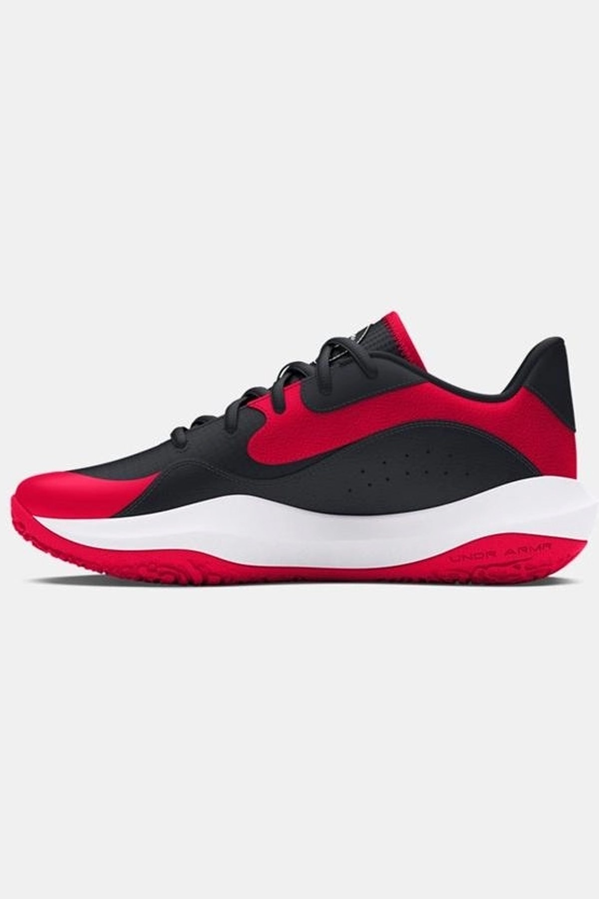 Under Armour Ua Lockdown 7 Low Erkek Basketbol Ayakkabısı 3027646-600 Kırmızı