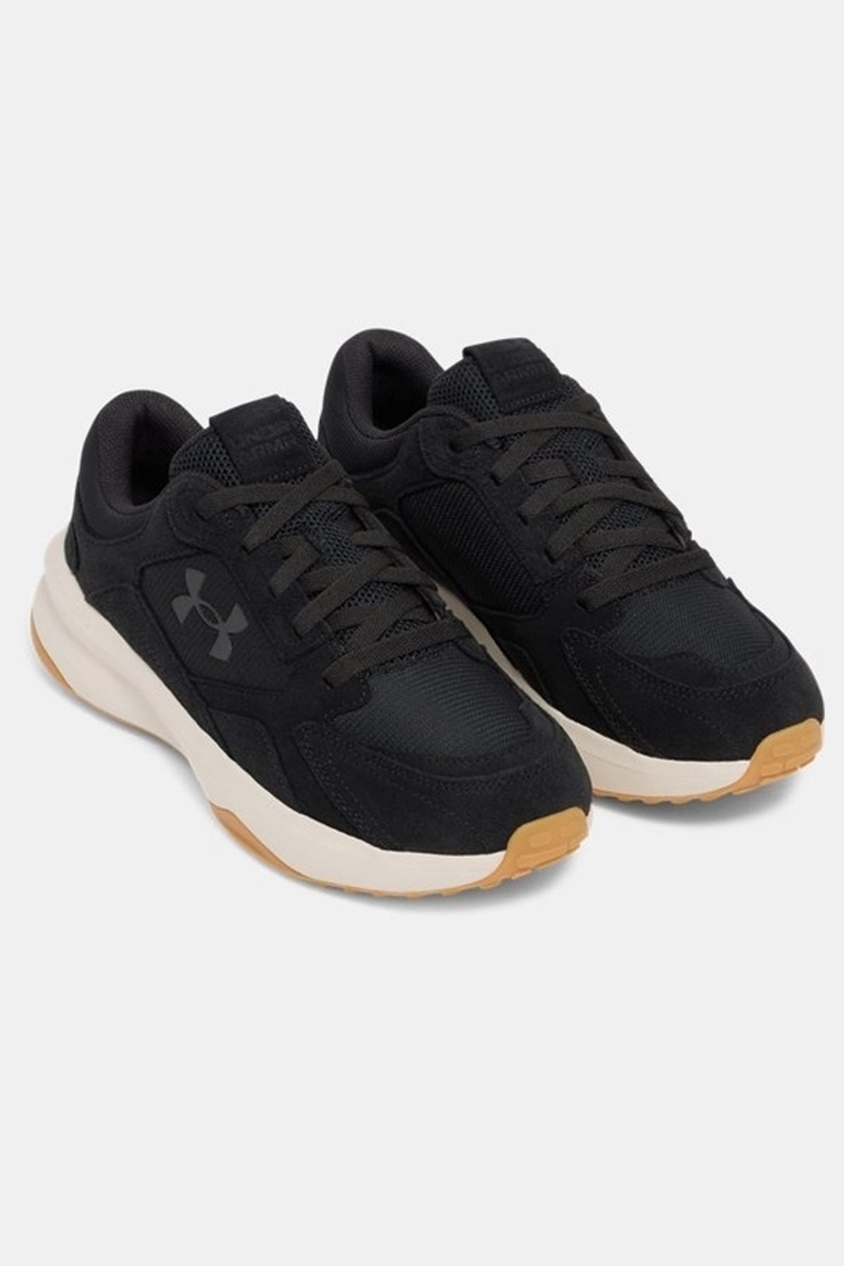 Under Armour UA Edge Suede Erkek Spor Ayakkabı Siyah