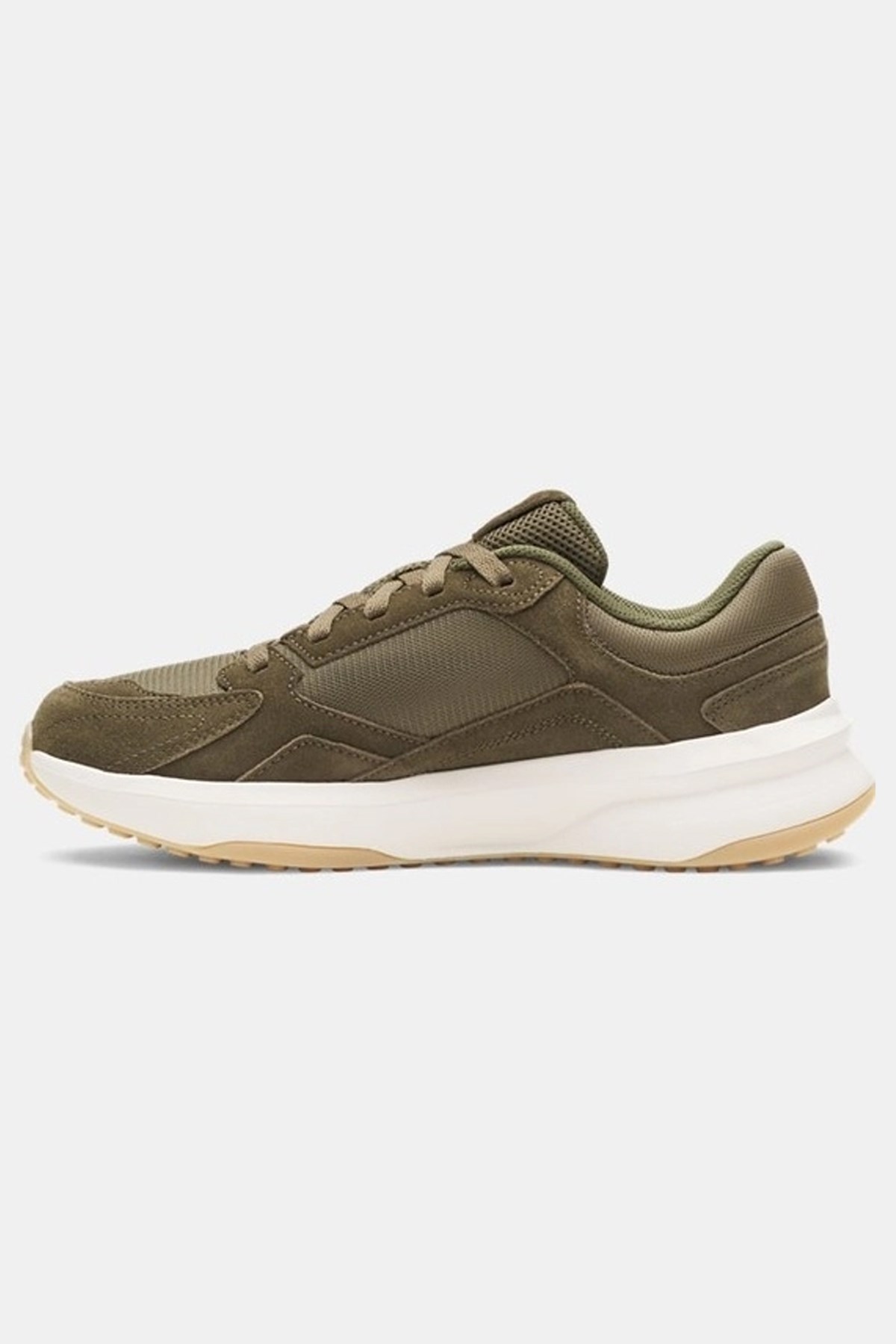 Under Armour UA Edge Suede Erkek Spor Ayakkabı Yeşil