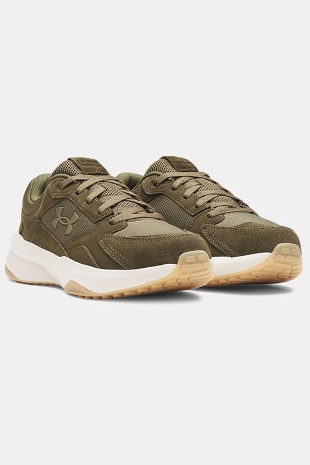 Under Armour UA Edge Suede Erkek Spor Ayakkabı Yeşil