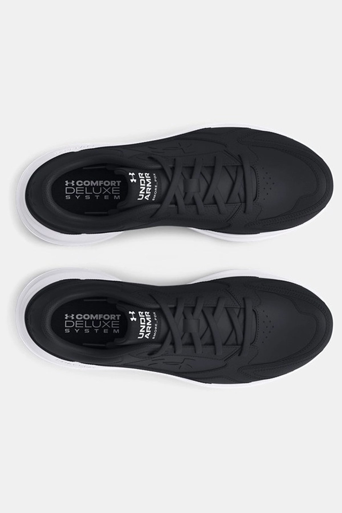 Under Armour UA Edge Lthr Erkek Spor Ayakkabı Siyah
