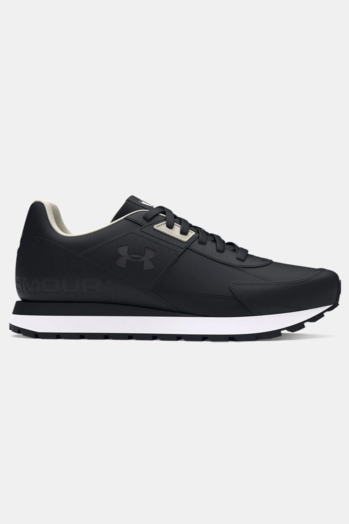 Under Armour UA Essential Runner Erkek Spor Ayakkabı Siyah