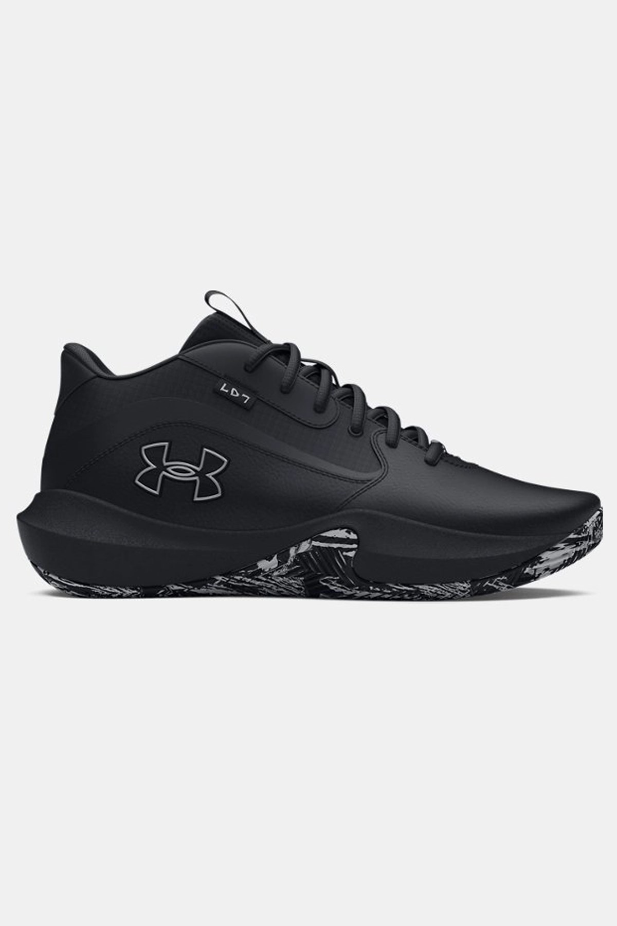 Under Armour Ua Lockdown 7 Erkek Basketbol Ayakkabısı 3028512-003 Siyah