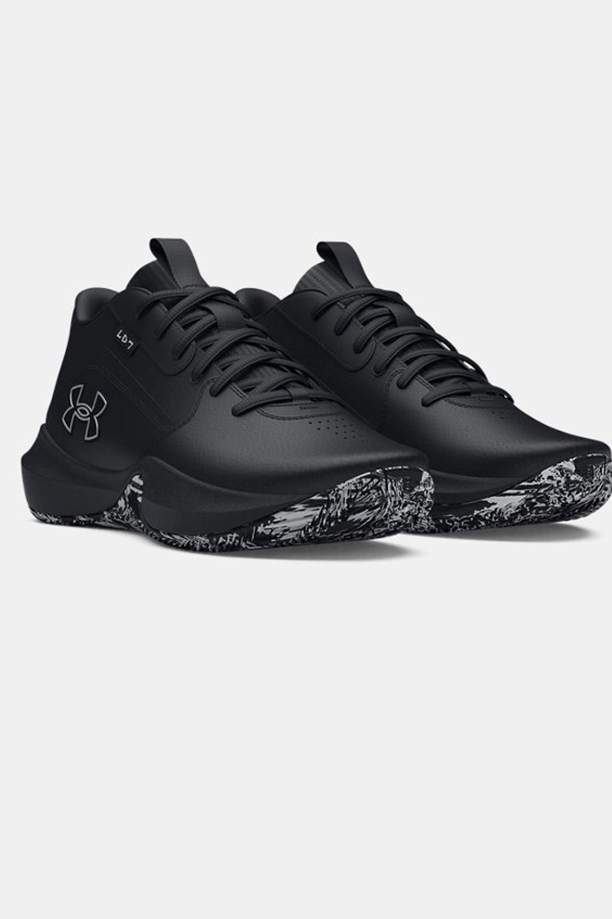 Under Armour Ua Lockdown 7 Erkek Basketbol Ayakkabısı 3028512-003 Siyah