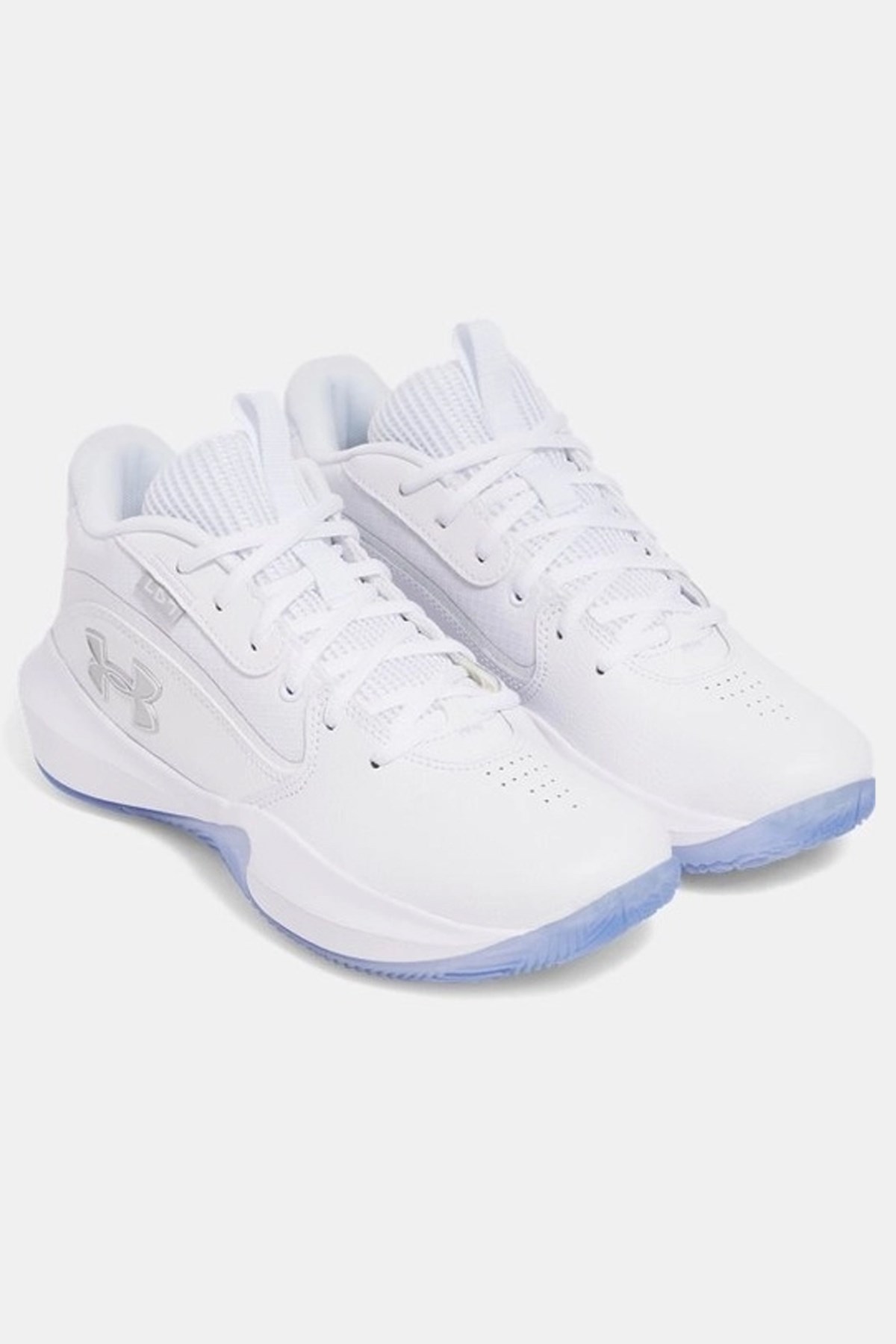 Under Armour Ua Lockdown 7 Erkek Basketbol Ayakkabısı 3028512-103 Beyaz
