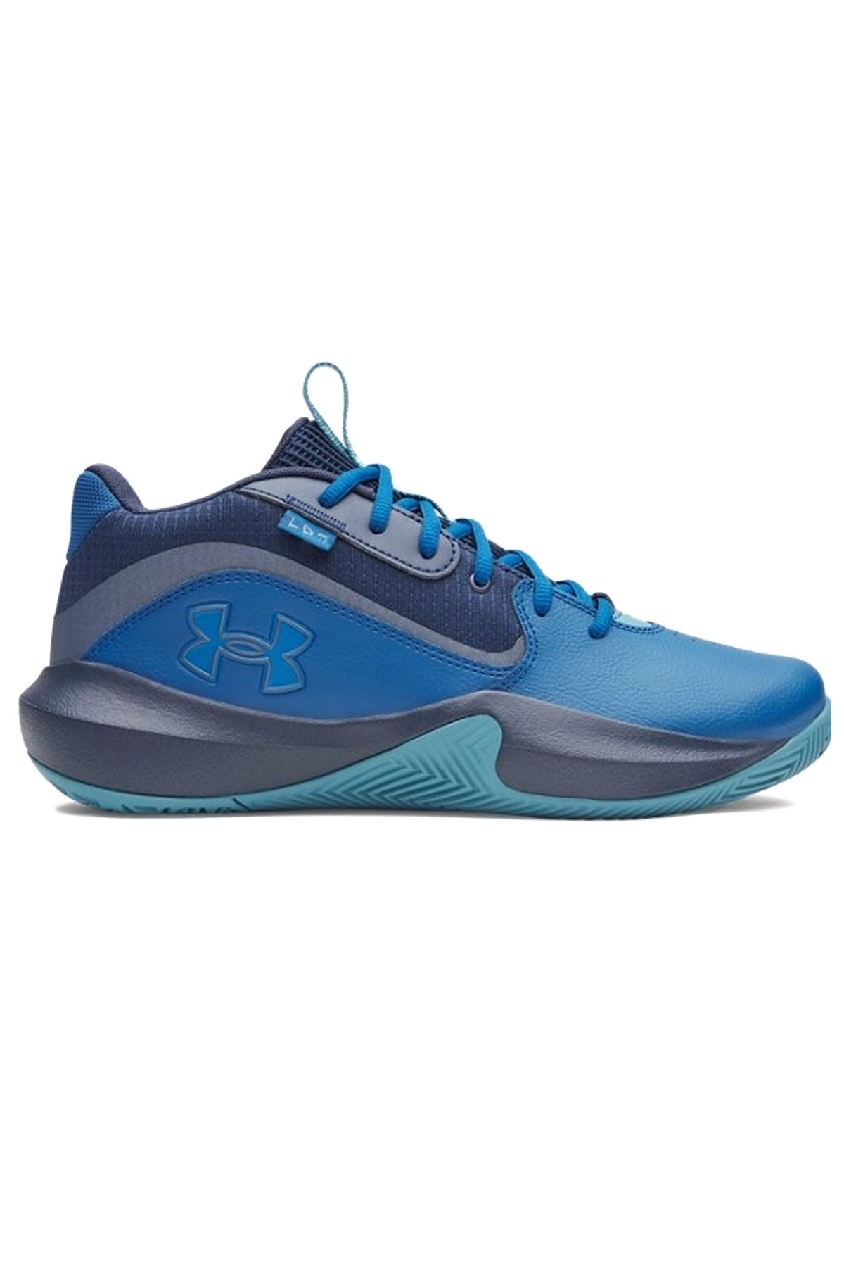 Under Armour Lockdown 7 Erkek Basketbol Ayakkabısı 3028512-426 Mavi