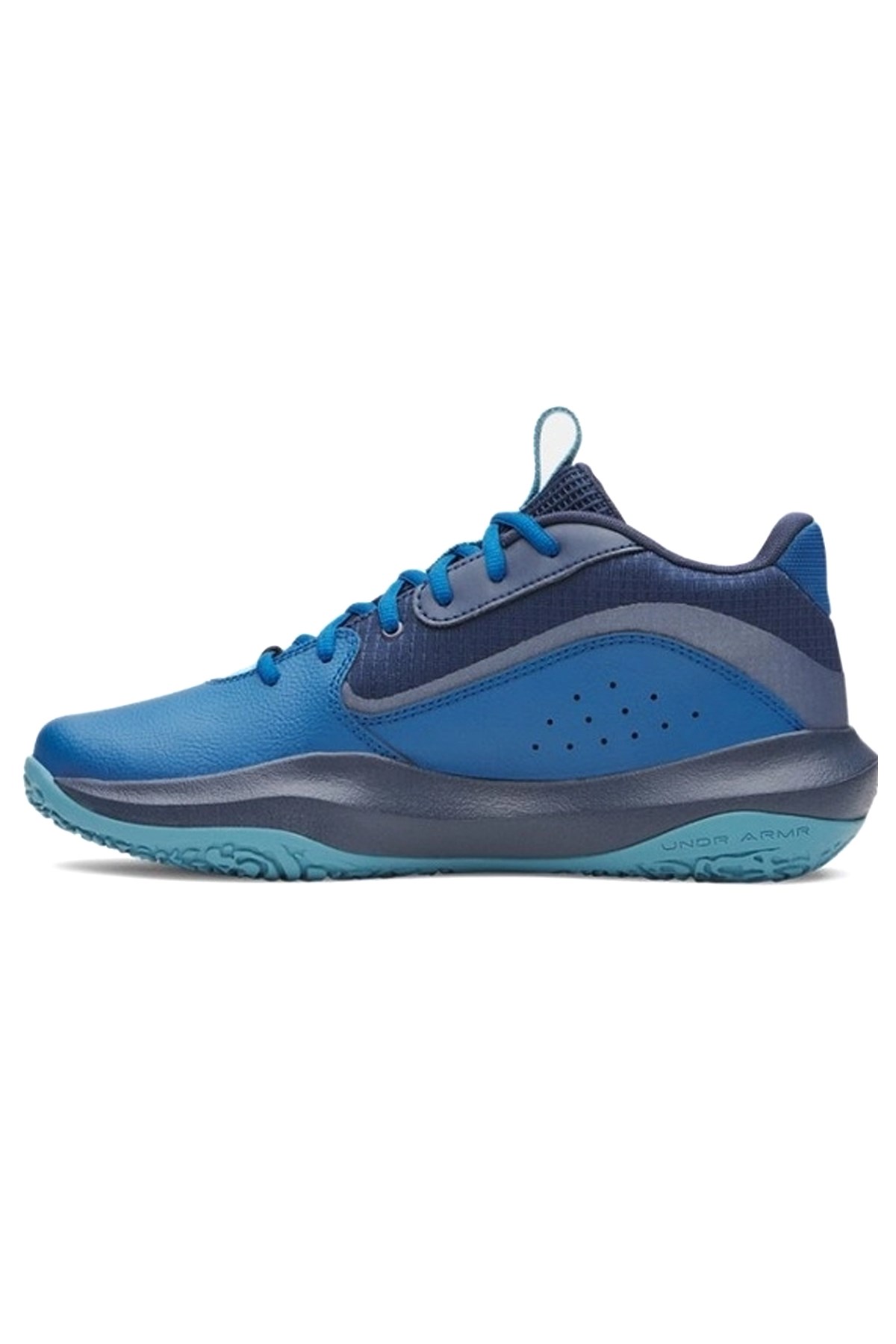 Under Armour Lockdown 7 Erkek Basketbol Ayakkabısı 3028512-426 Mavi