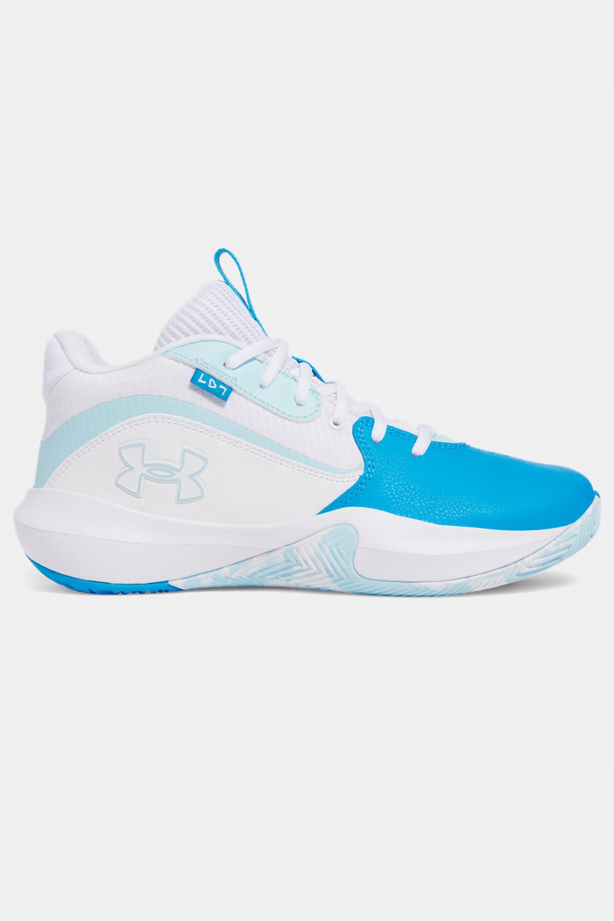 Under Armour Ua Lockdown 7 Erkek Basketbol Ayakkabısı 3028512-428 Mavi