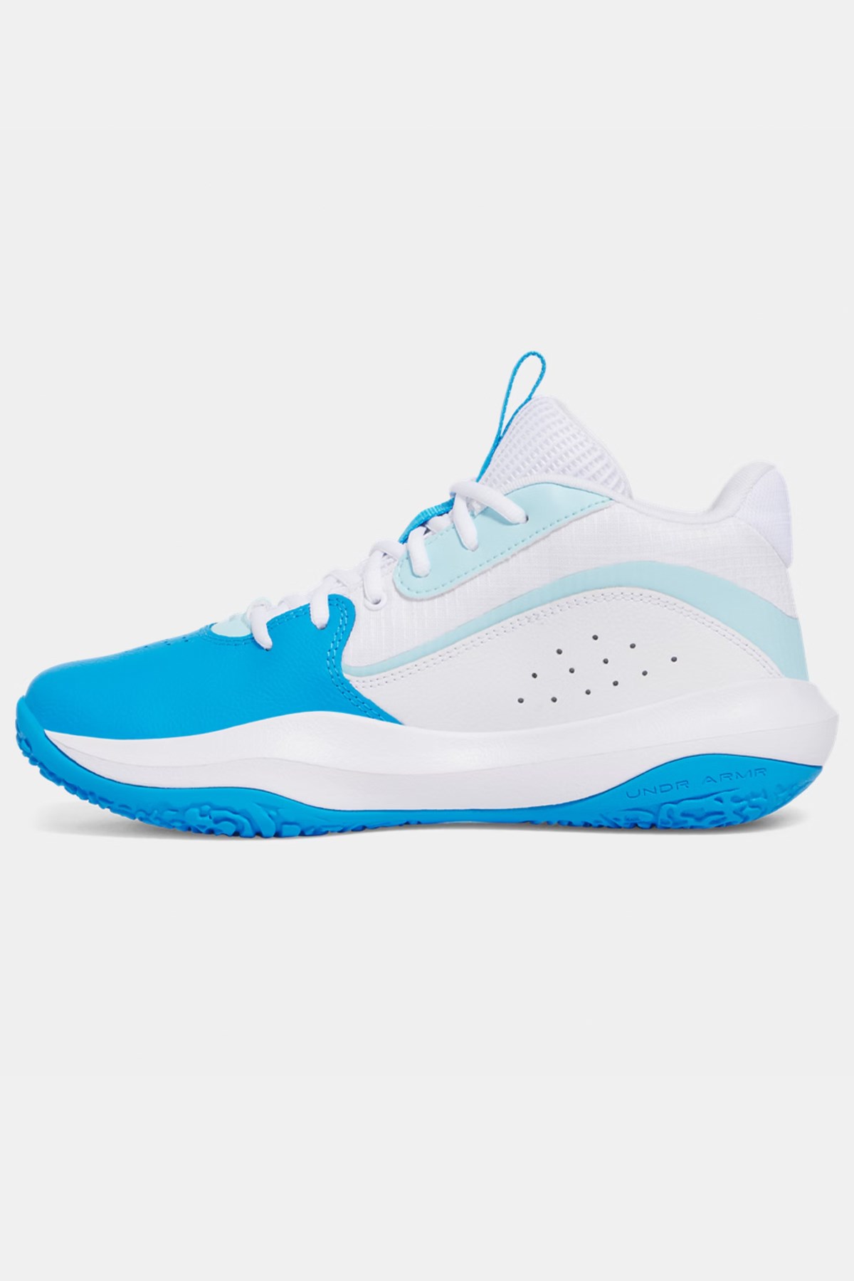 Under Armour Ua Lockdown 7 Erkek Basketbol Ayakkabısı 3028512-428 Mavi
