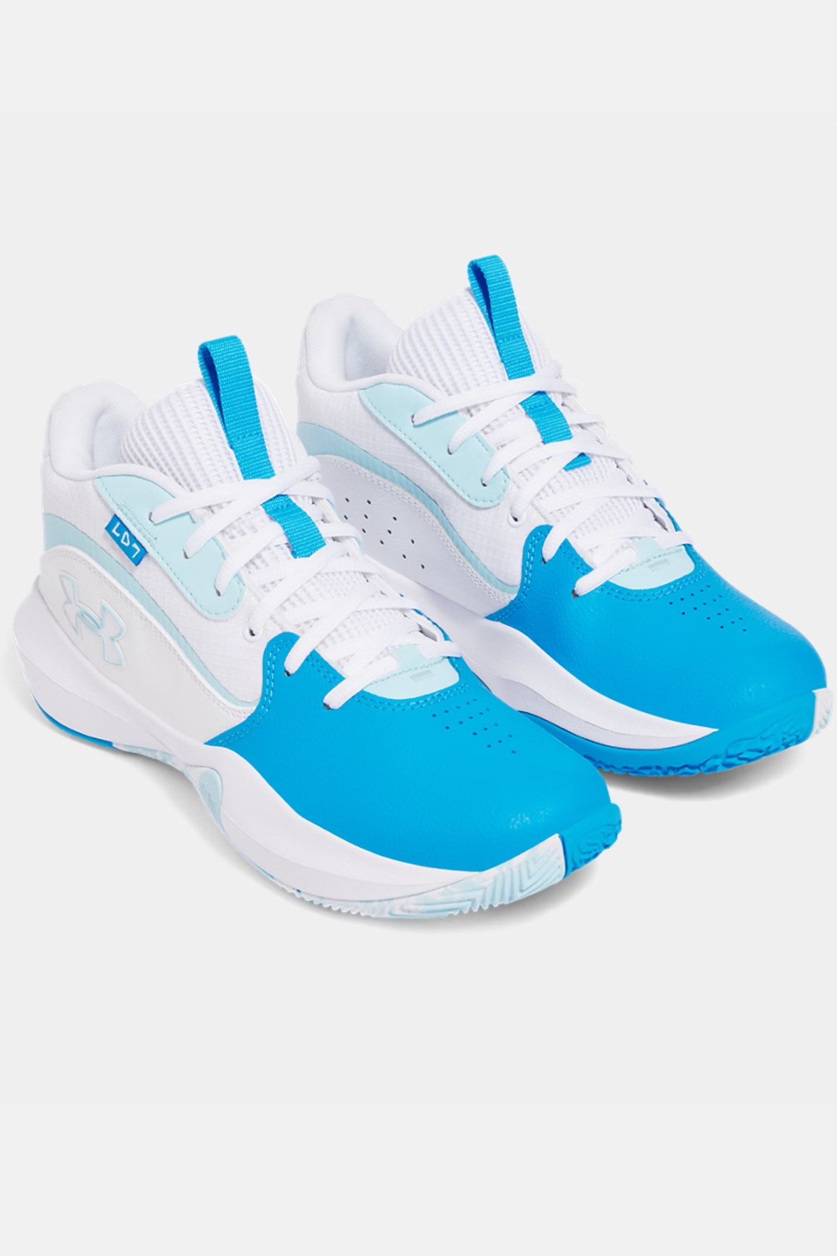 Under Armour Ua Lockdown 7 Erkek Basketbol Ayakkabısı 3028512-428 Mavi