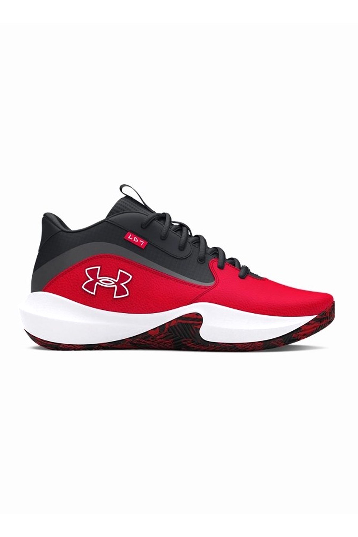 Under Armour Lockdown 7 Erkek Basketbol Ayakkabısı 3028512-600 Kırmızı