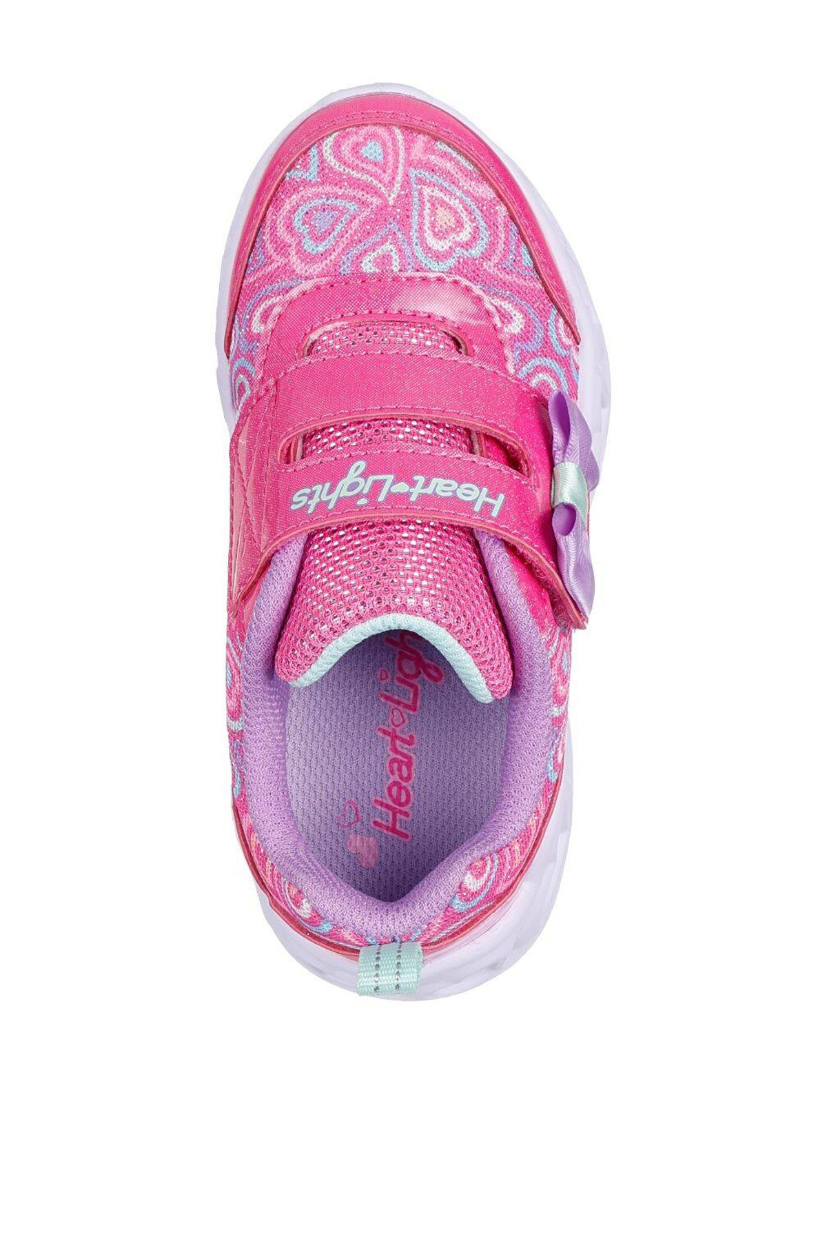 Skechers Heart Lights Boogie Land Bebek Spor Ayakkabı Pembe