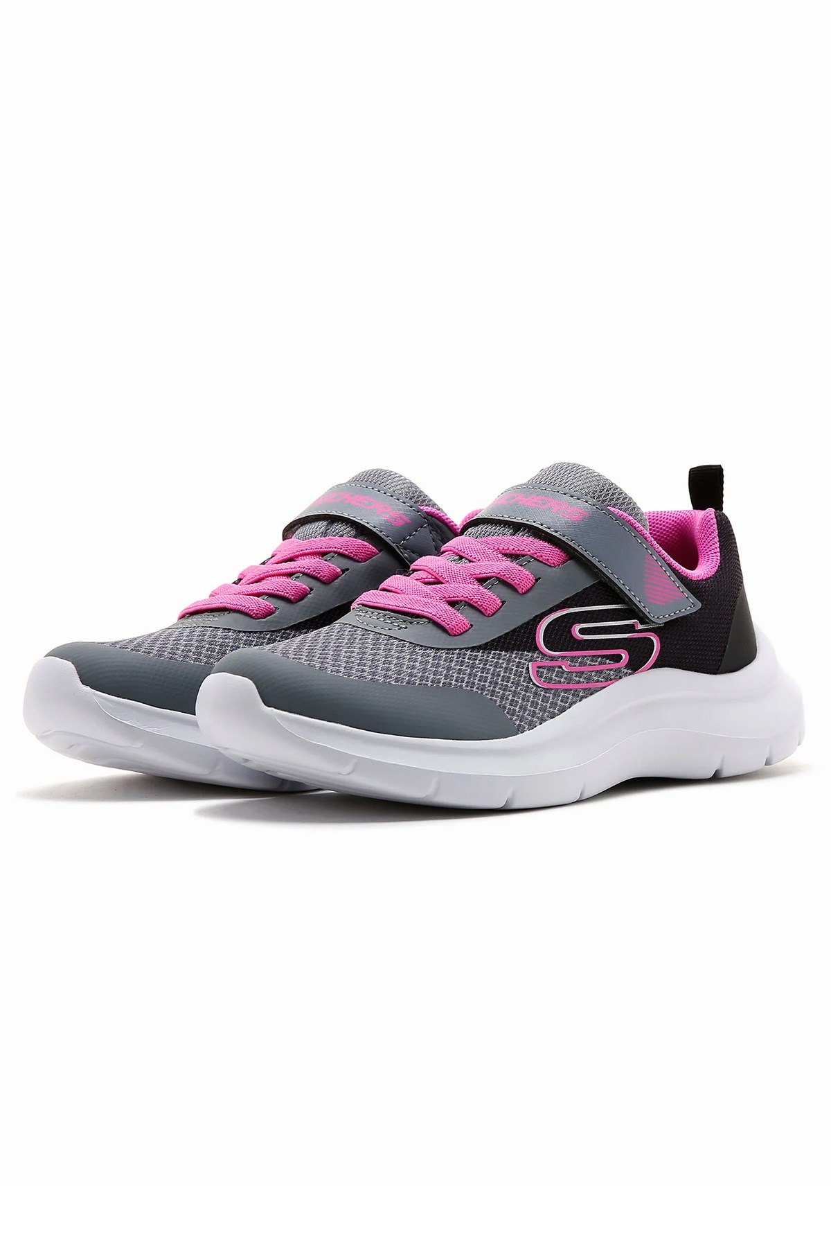 Skechers Skech Fast Çocuk Spor Ayakkabı 303534L BKGY Siyah