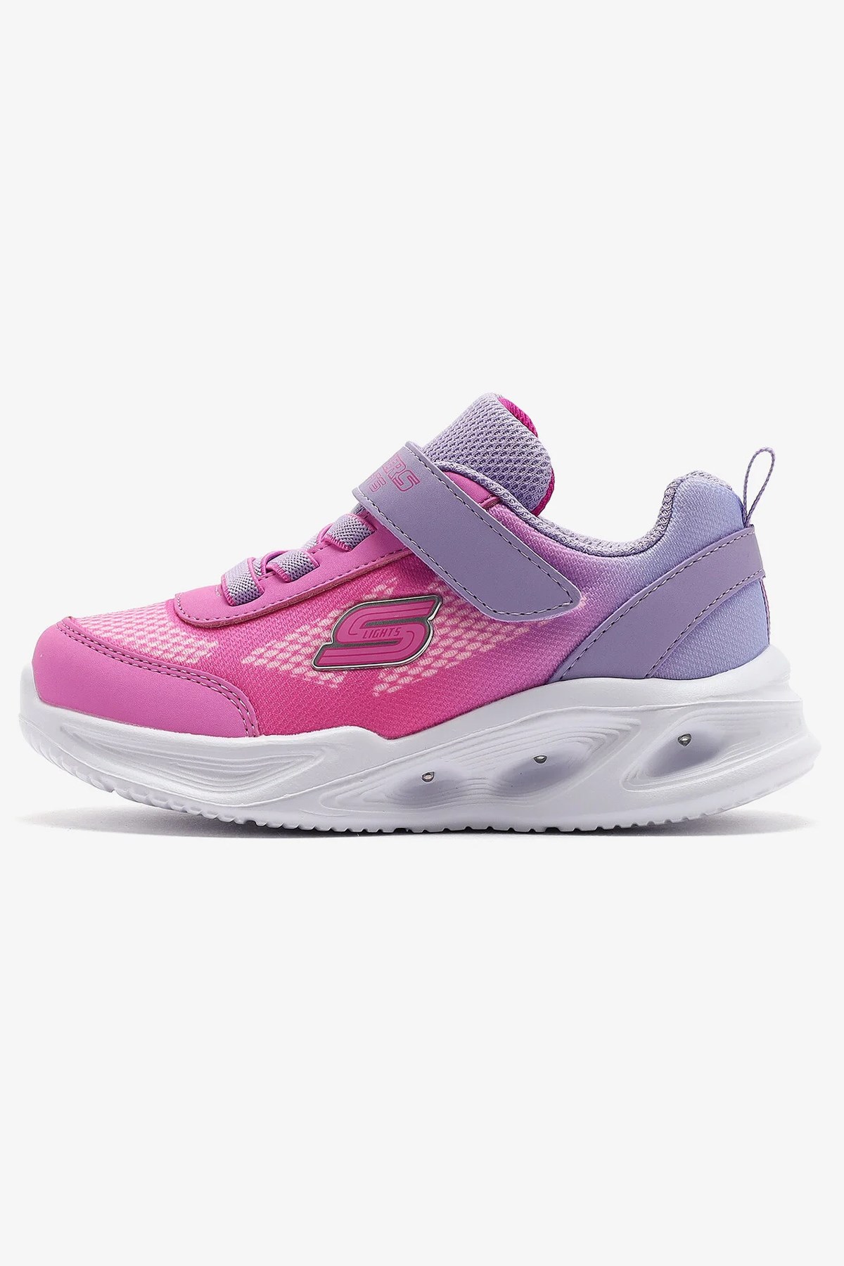 Skechers Skechers Sola Glow Ombre Deluxe Çocuk Spor Ayakkabı 303714N Mor