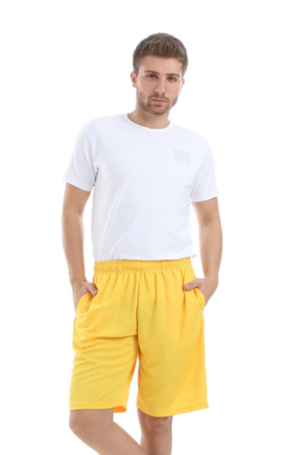 Kappa Marvz Erkek Cepli Şort 304S4J0-109 Sarı