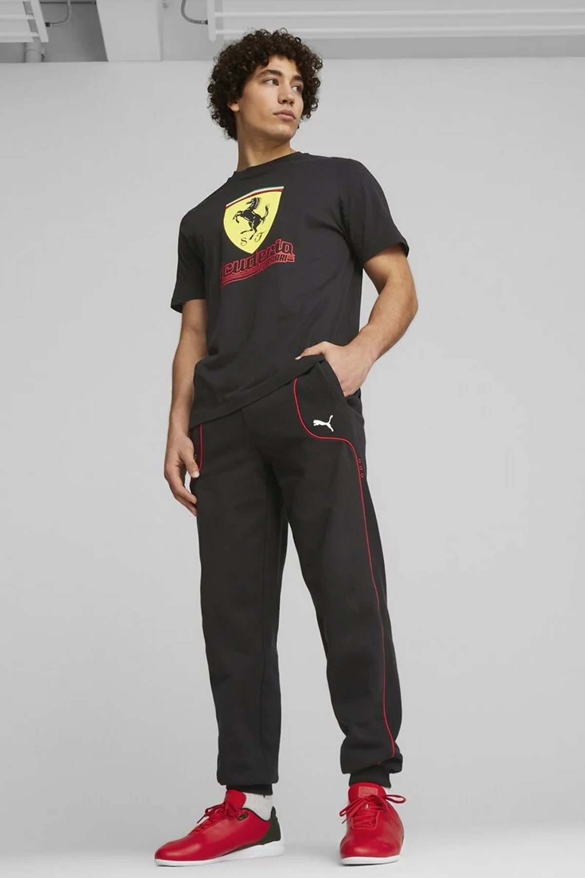 Puma Ferrari Drift Cat Erkek Spor Ayakkabı 30719305 Kırmızı