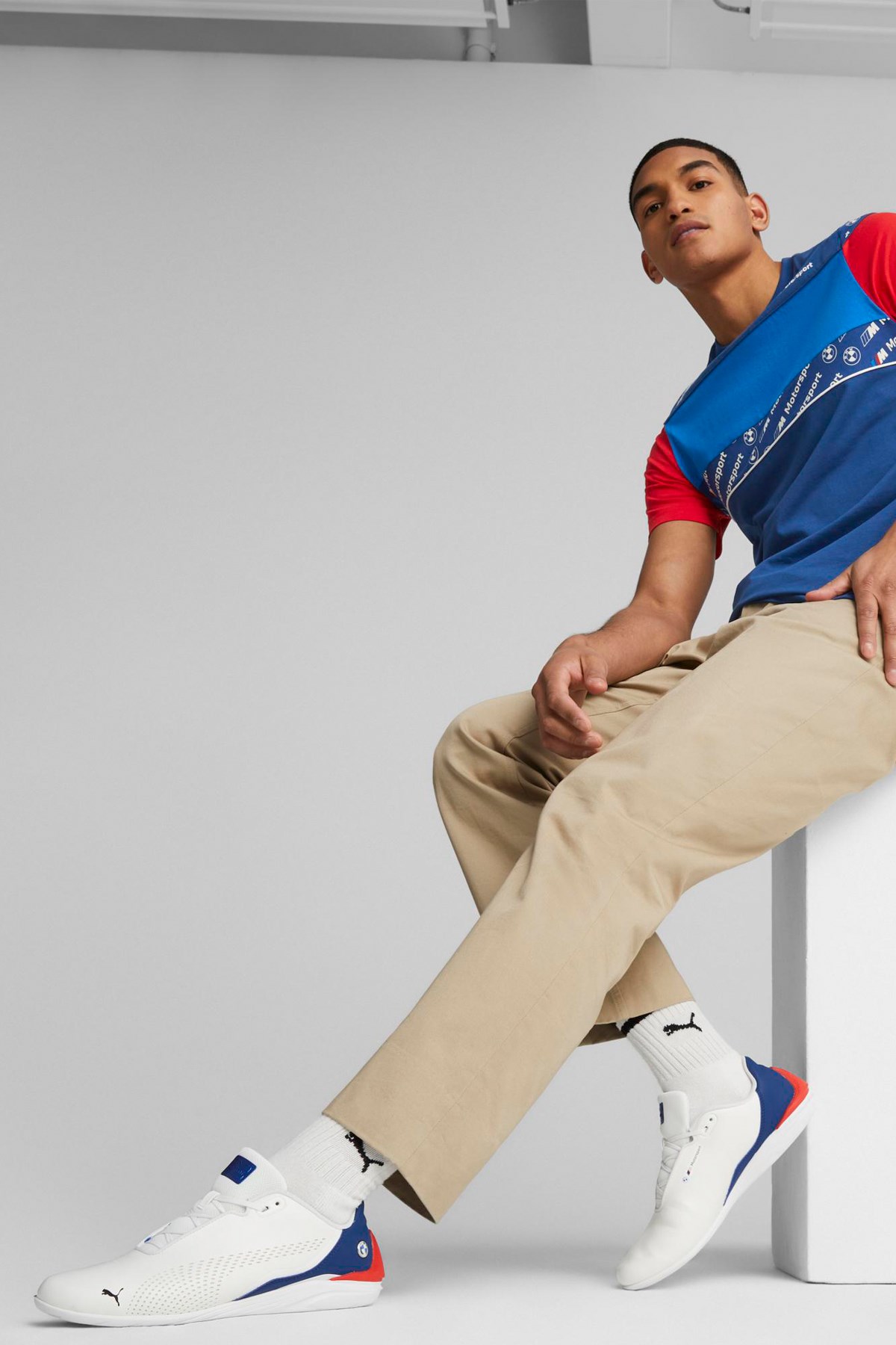 Puma Bmw MMS Drift Cat Erkek Ayakkabı 30730406 Beyaz