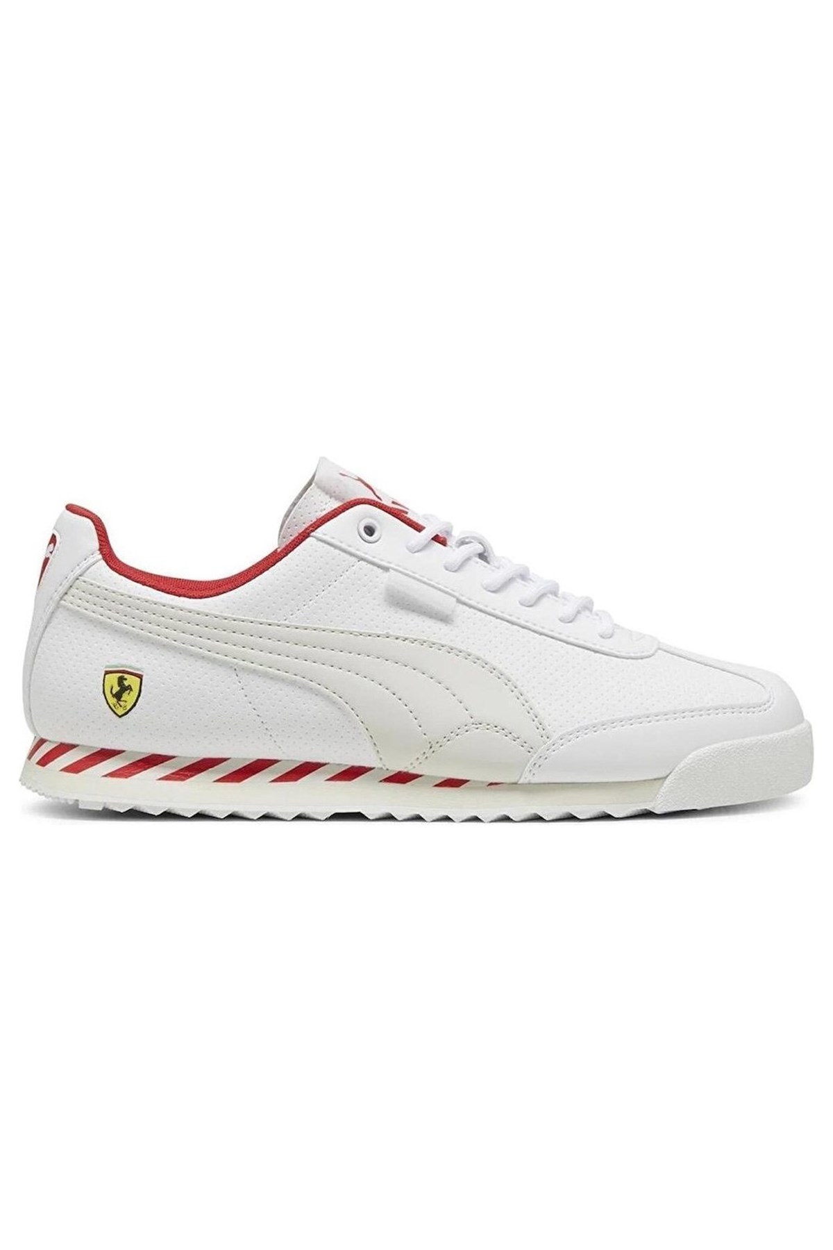 Puma Ferrari Roma Via Erkek Spor Ayakkabı 30806702 Beyaz