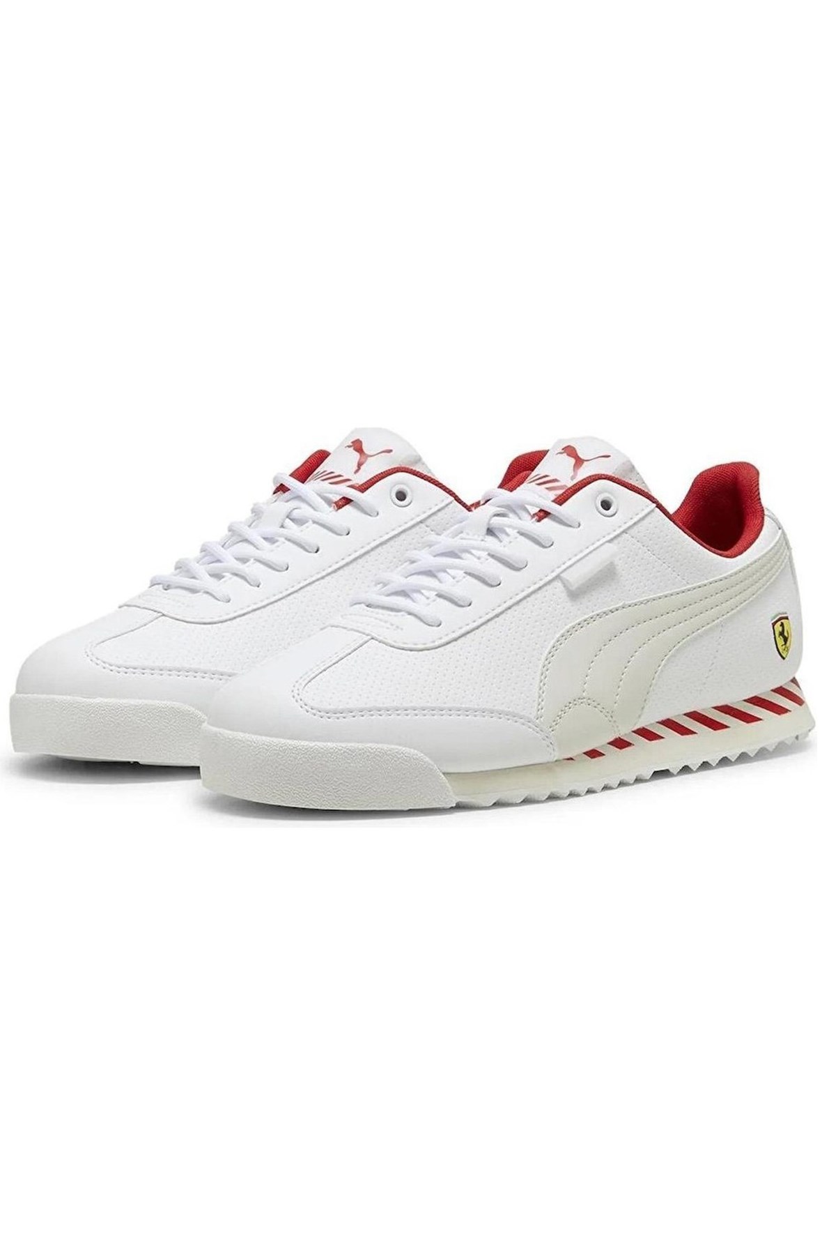 Puma Ferrari Roma Via Erkek Spor Ayakkabı 30806702 Beyaz