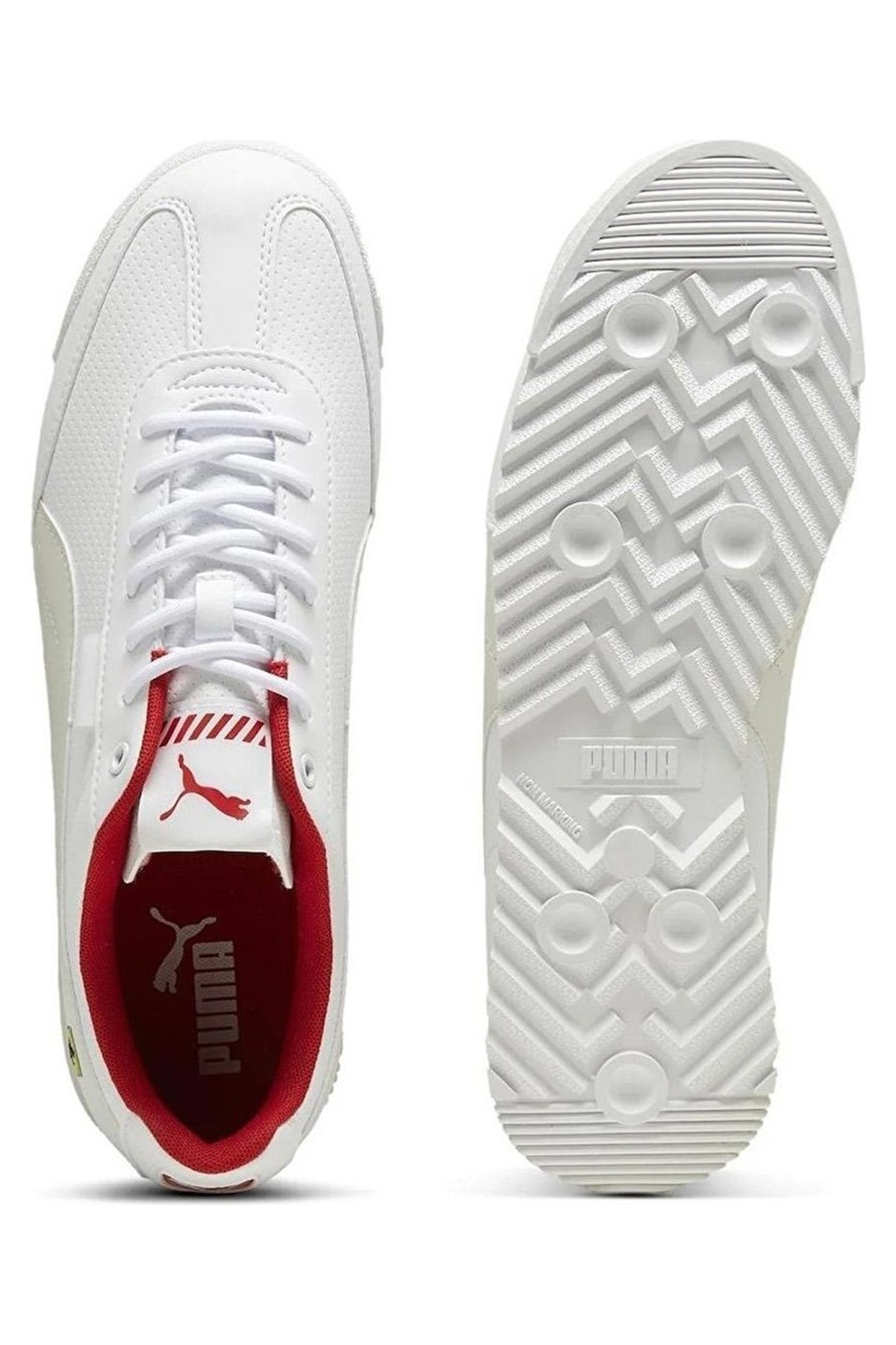 Puma Ferrari Roma Via Erkek Spor Ayakkabı 30806702 Beyaz