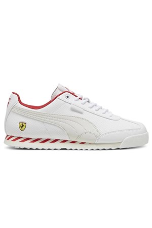 Puma Ferrari Roma Via Erkek Spor Ayakkabı 30806702 Beyaz