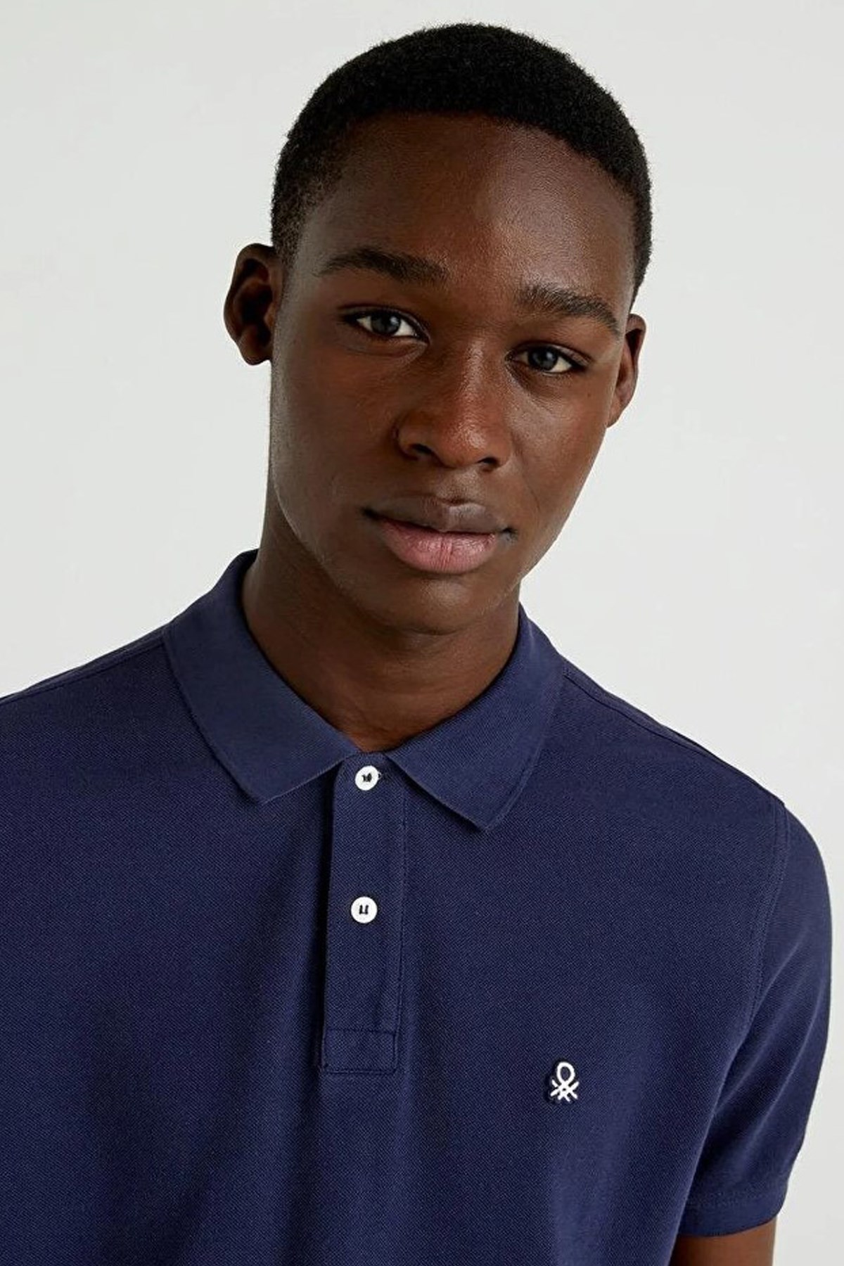 Benetton Erkek Polo Tişört 3089J3179 Lacivert