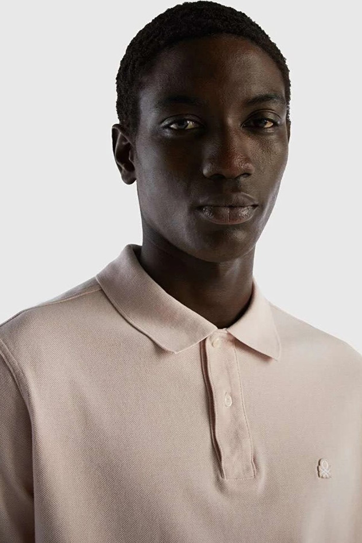 Benetton Erkek Polo Tişört 3089J3179 Pembe