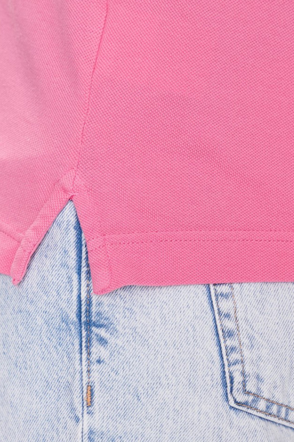 Benetton Erkek Polo Tişört 3089J3179 Pembe