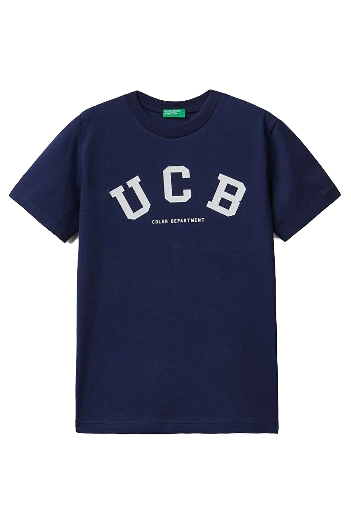 Benetton Çocuk Tişört 3096C10C6 Lacivert