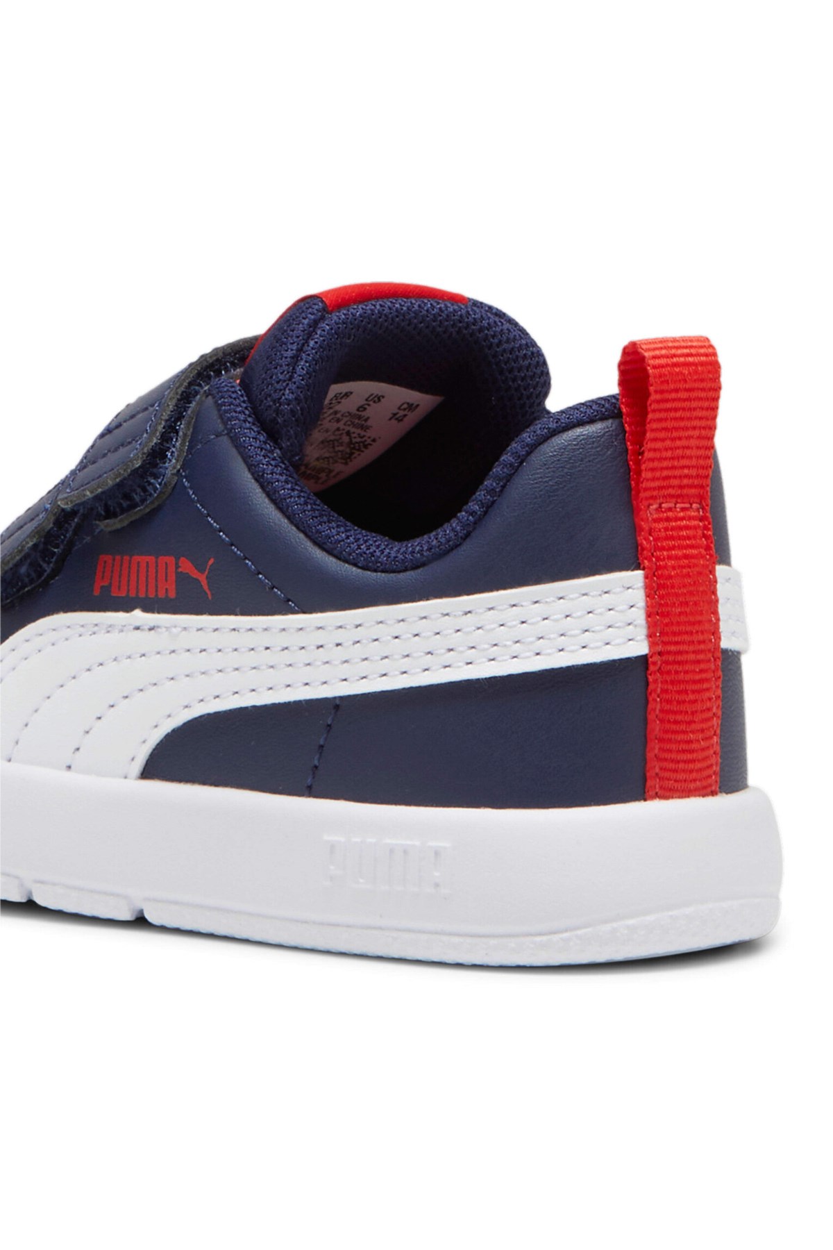 Puma Courtflex V3 V Inf Çocuk Spor Ayakkabı Lacivert