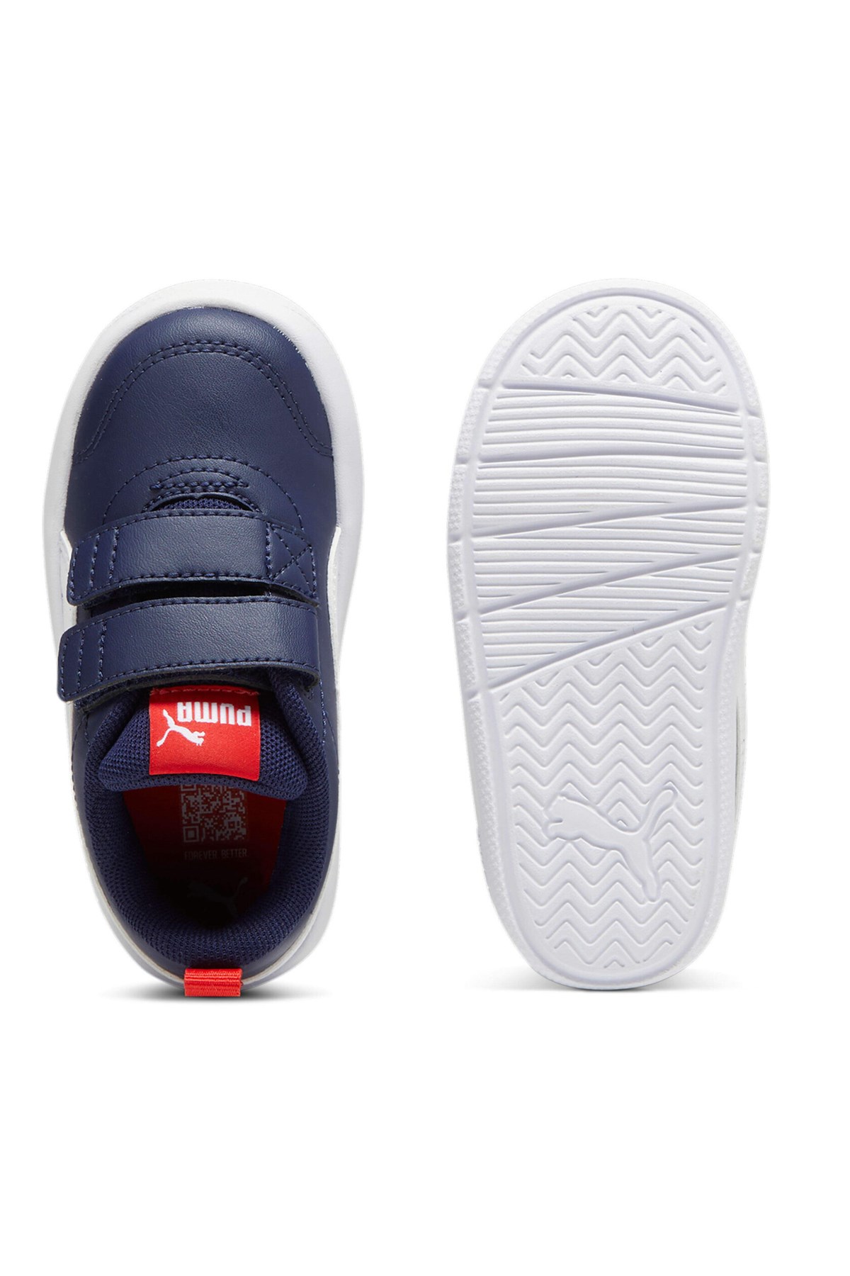 Puma Courtflex V3 V Inf Çocuk Spor Ayakkabı Lacivert