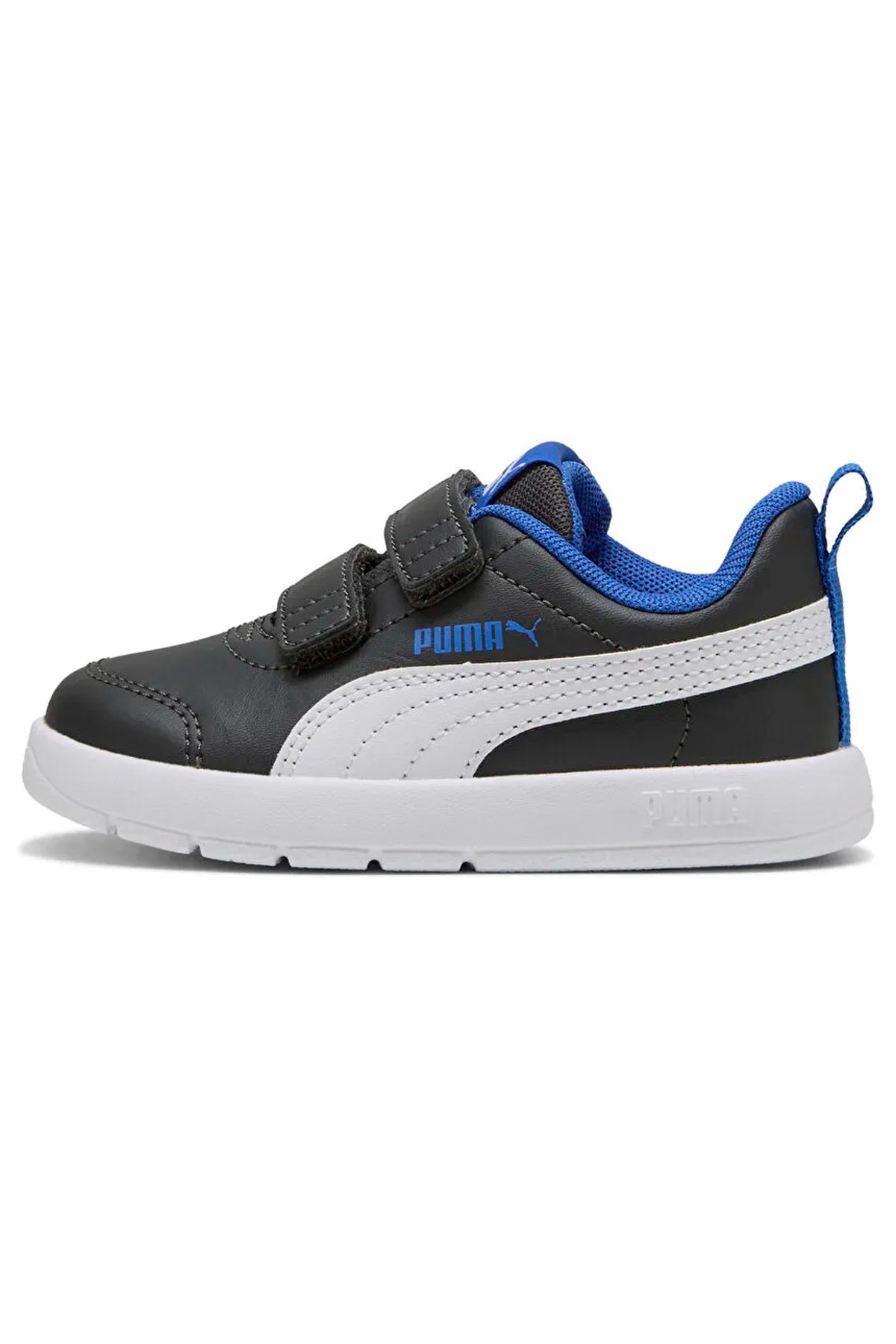 Puma Courtflex V3 V Inf Çocuk Spor Ayakkabı Gri
