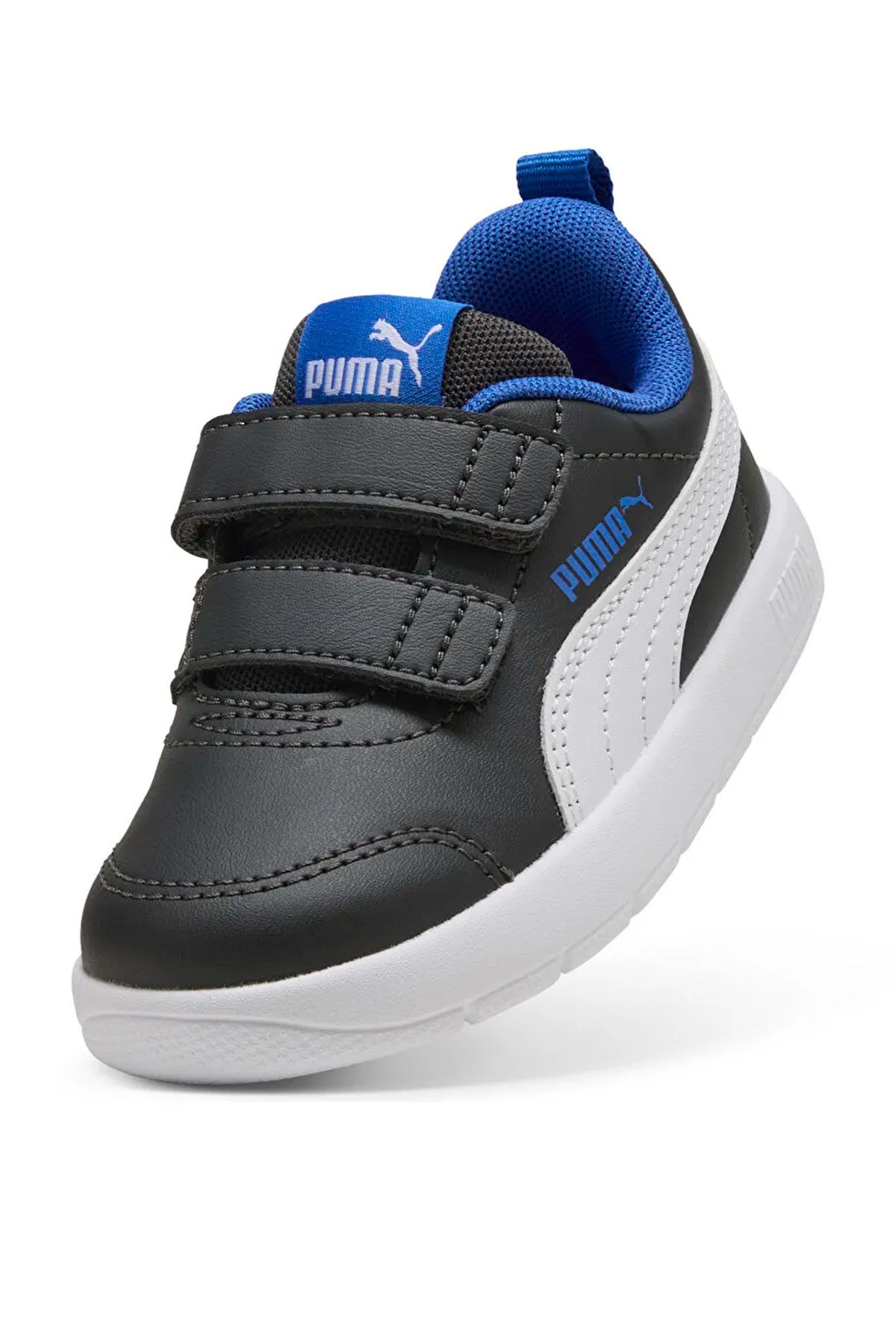 Puma Courtflex V3 V Inf Çocuk Spor Ayakkabı Gri