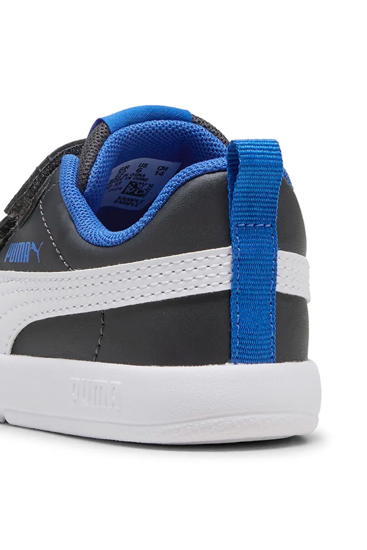 Puma Courtflex V3 V Inf Çocuk Spor Ayakkabı Gri