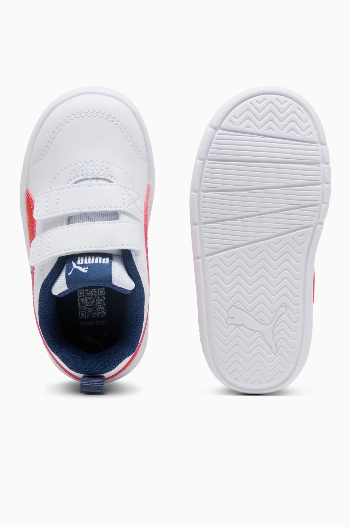 Puma Courtflex V3 V Inf Çocuk Spor Ayakkabı Beyaz